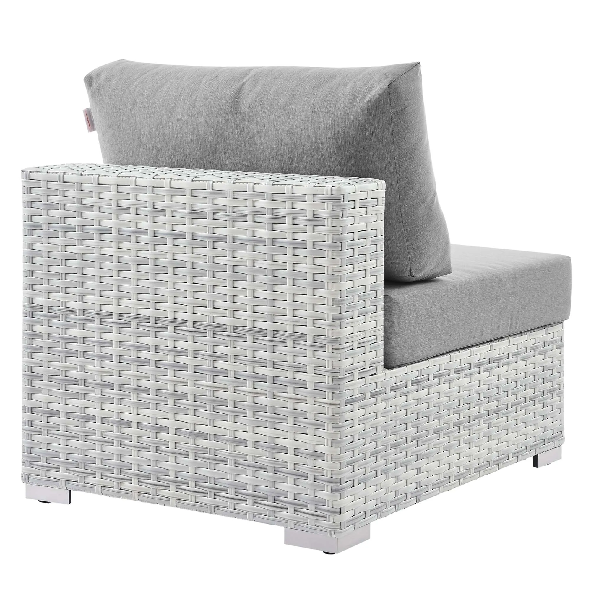 Convene Outdoor Patio Armless Chair by Modway