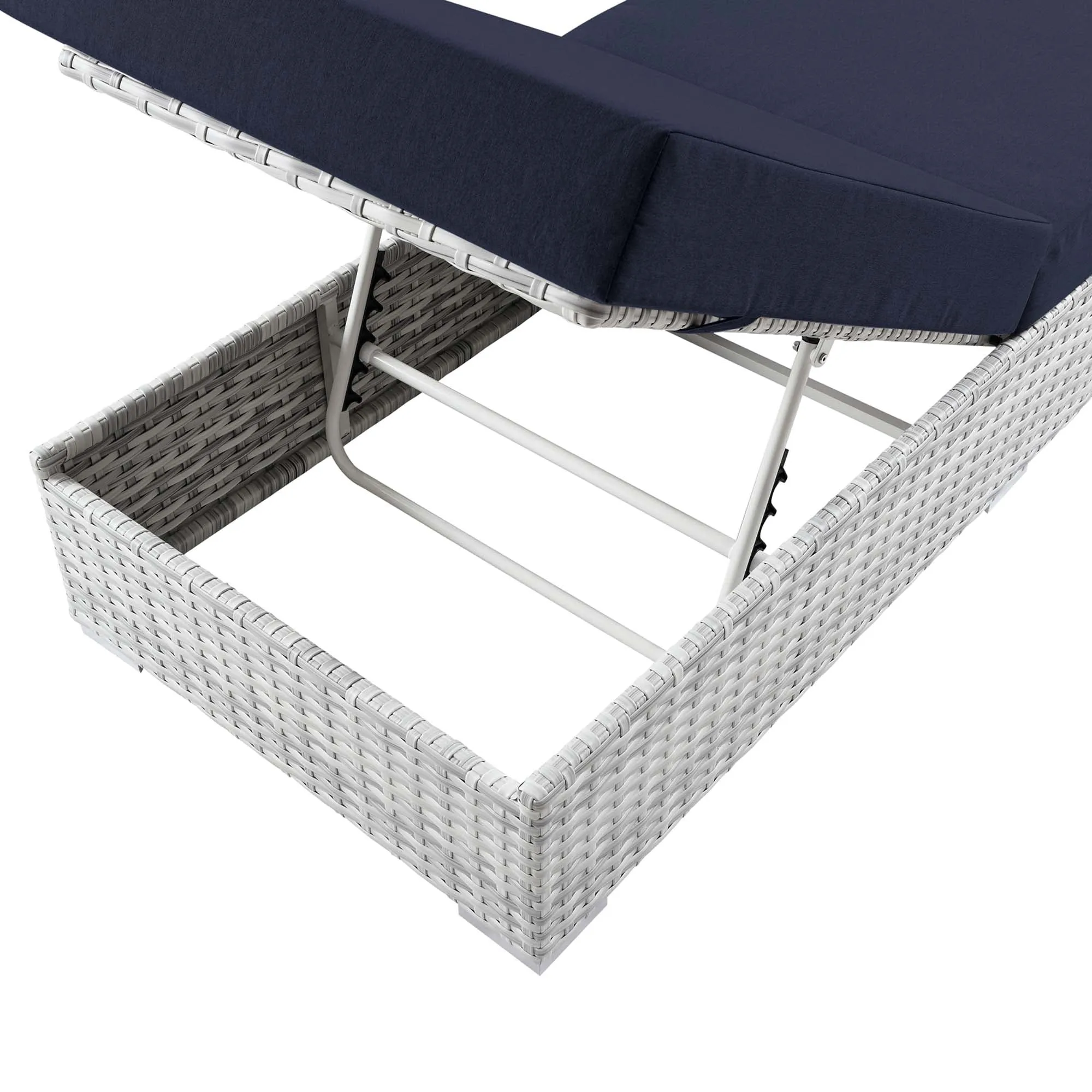 Convene Outdoor Patio Chaise by Modway