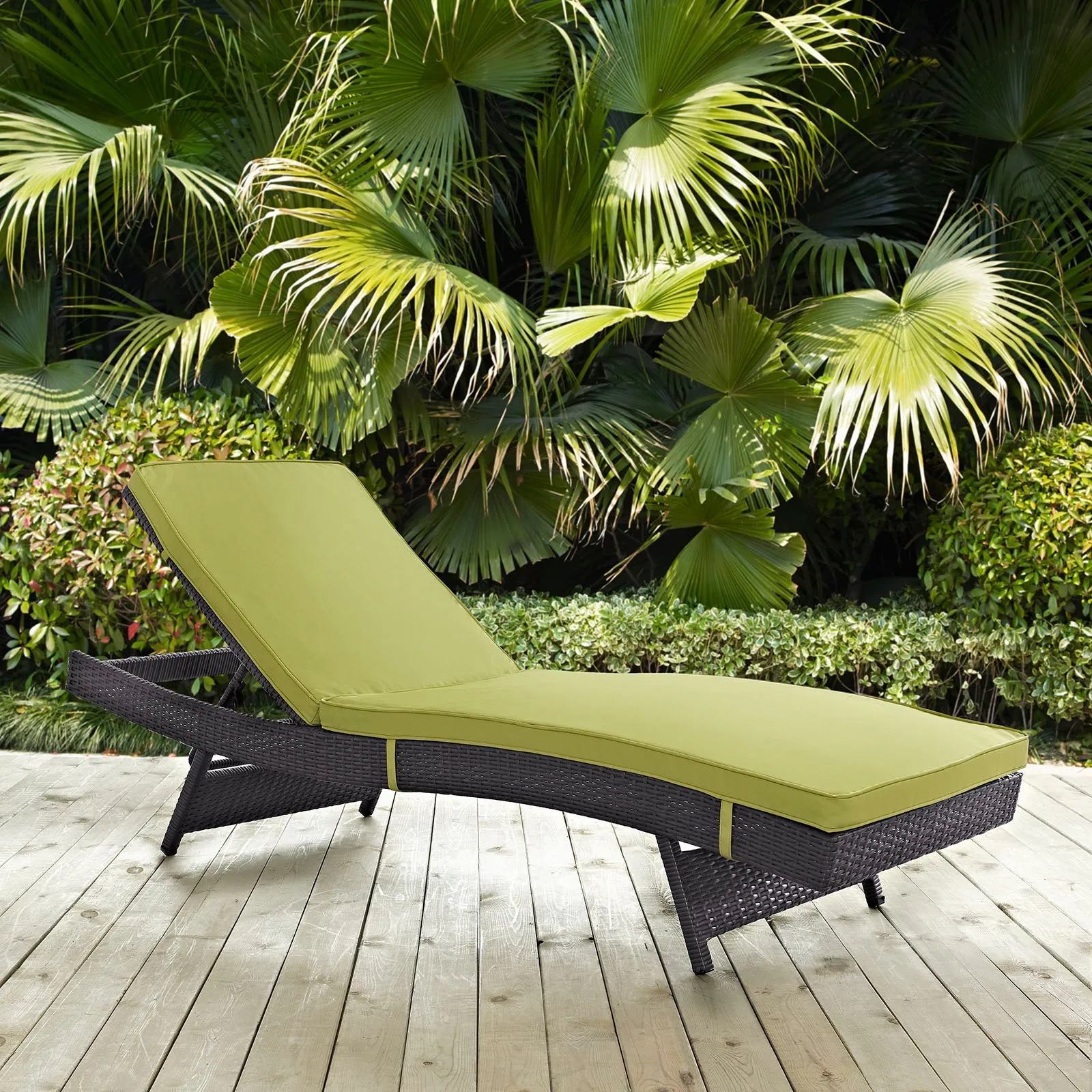 Convene Outdoor Patio Chaise by Modway