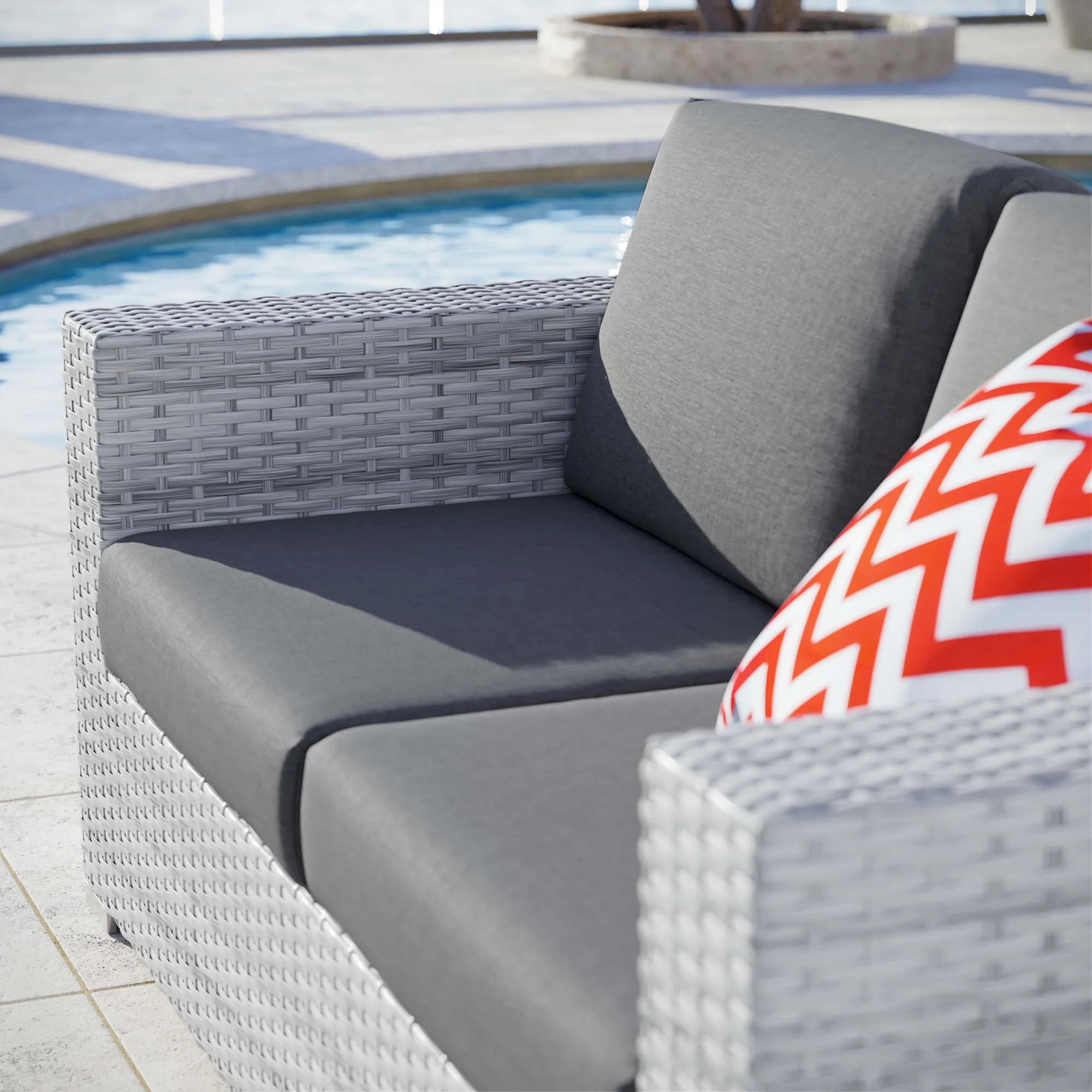 Convene Outdoor Patio Loveseat by Modway