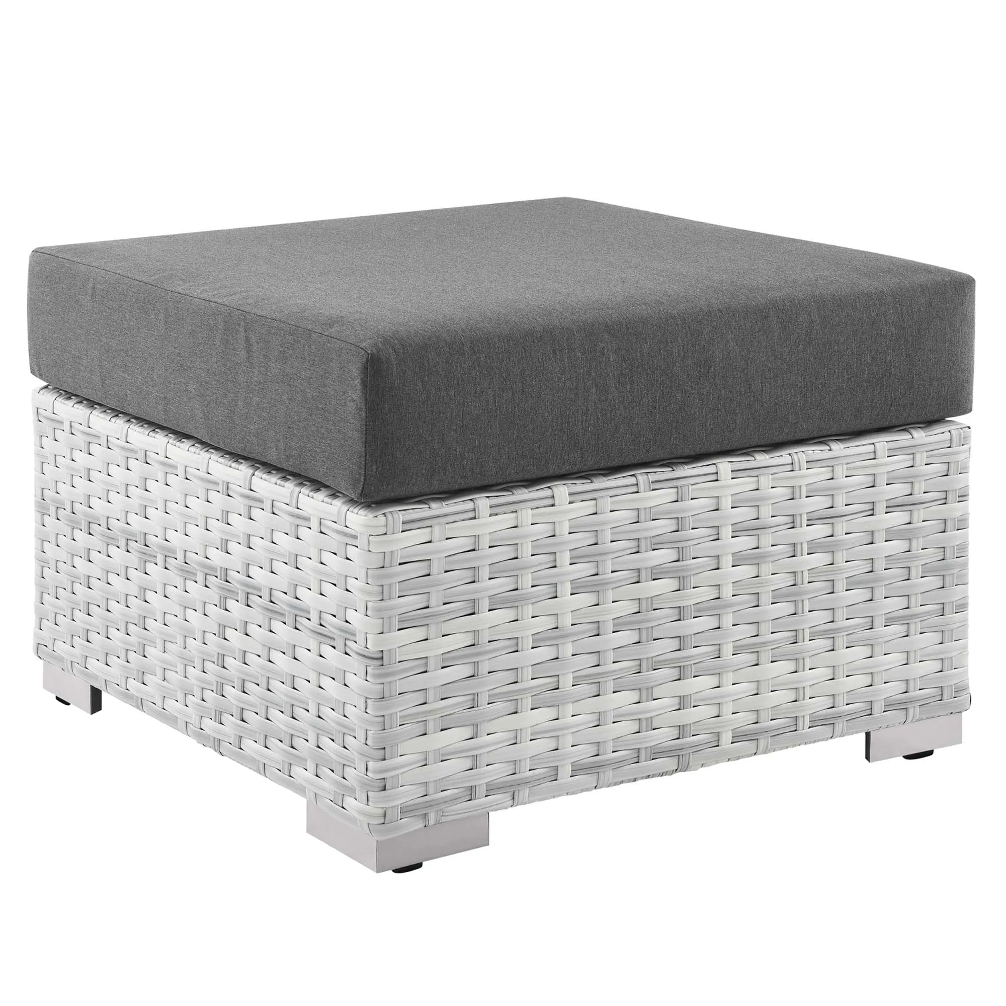 Convene Outdoor Patio Ottoman by Modway