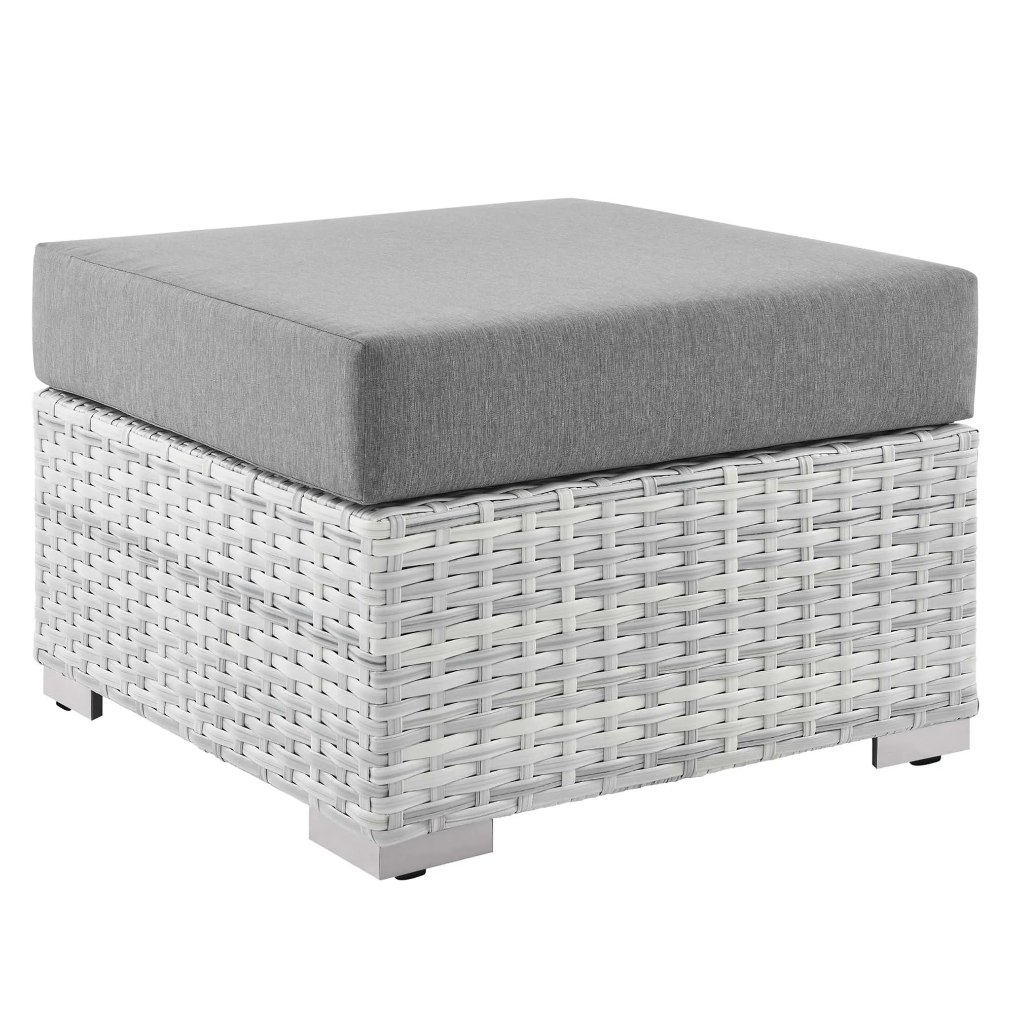 Convene Outdoor Patio Ottoman by Modway
