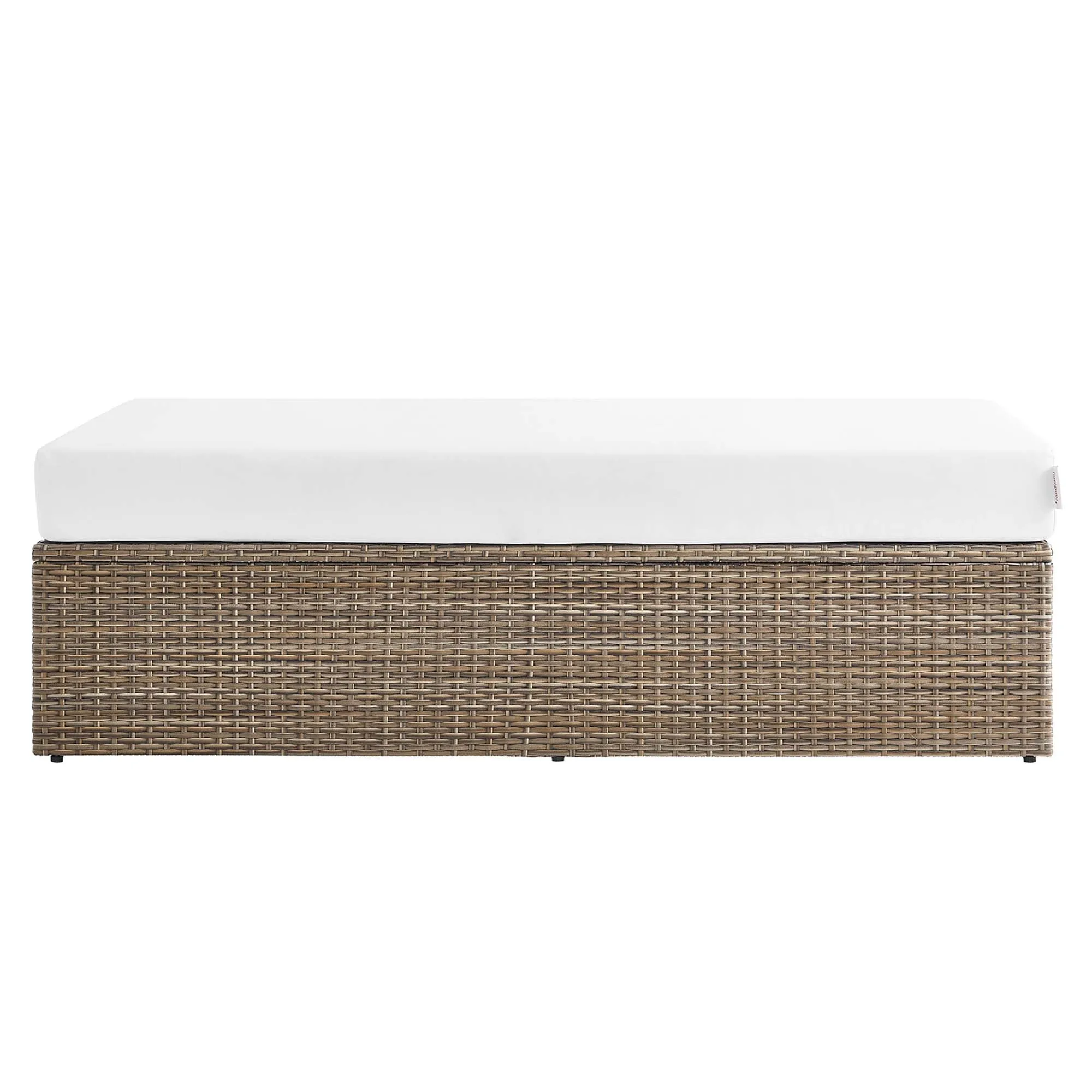 Convene Outdoor Patio Outdoor Patio Rectangle Ottoman by Modway