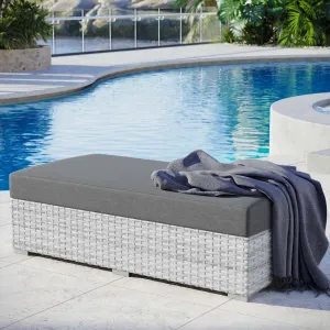 Convene Outdoor Patio Rectangular Ottoman by Modway