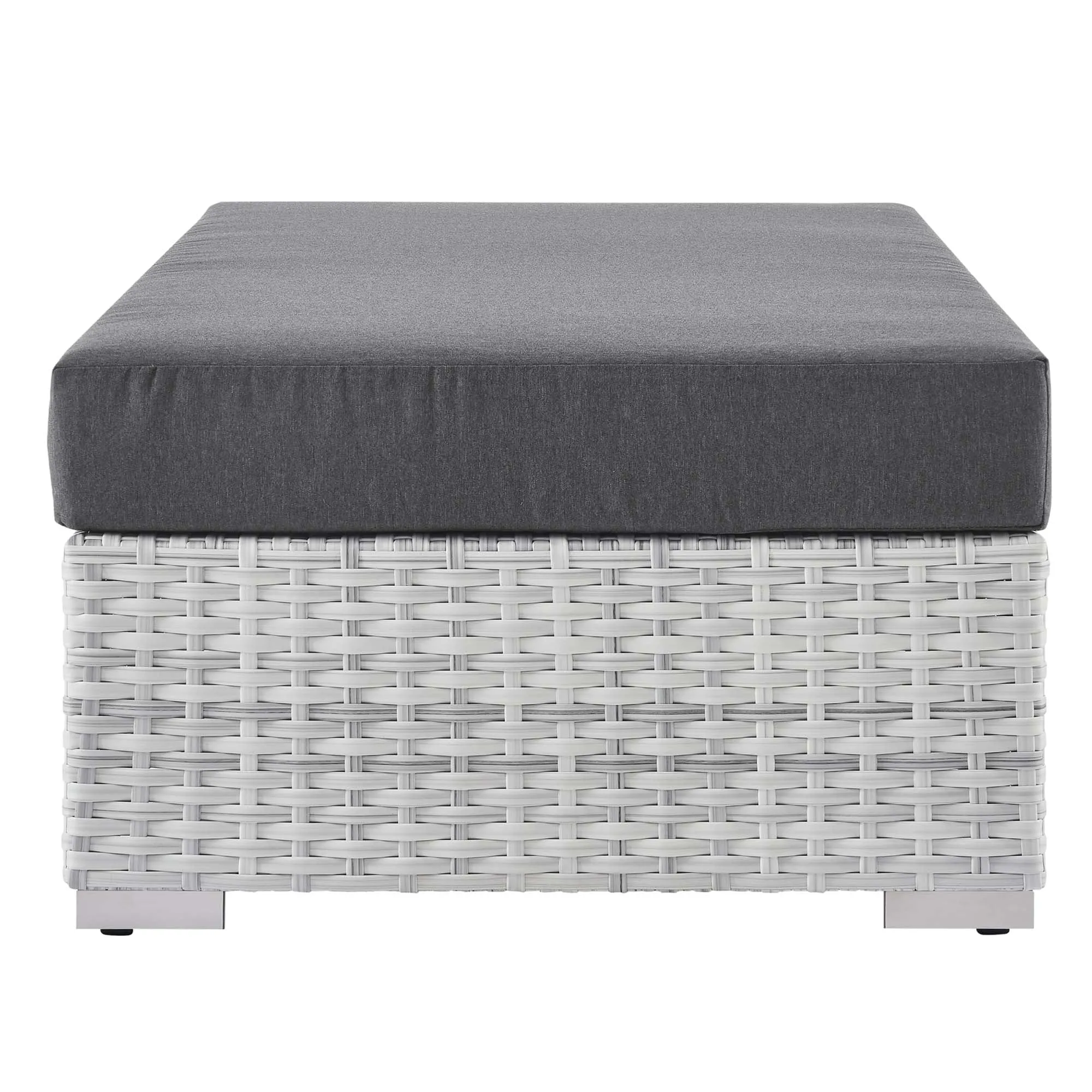 Convene Outdoor Patio Rectangular Ottoman by Modway
