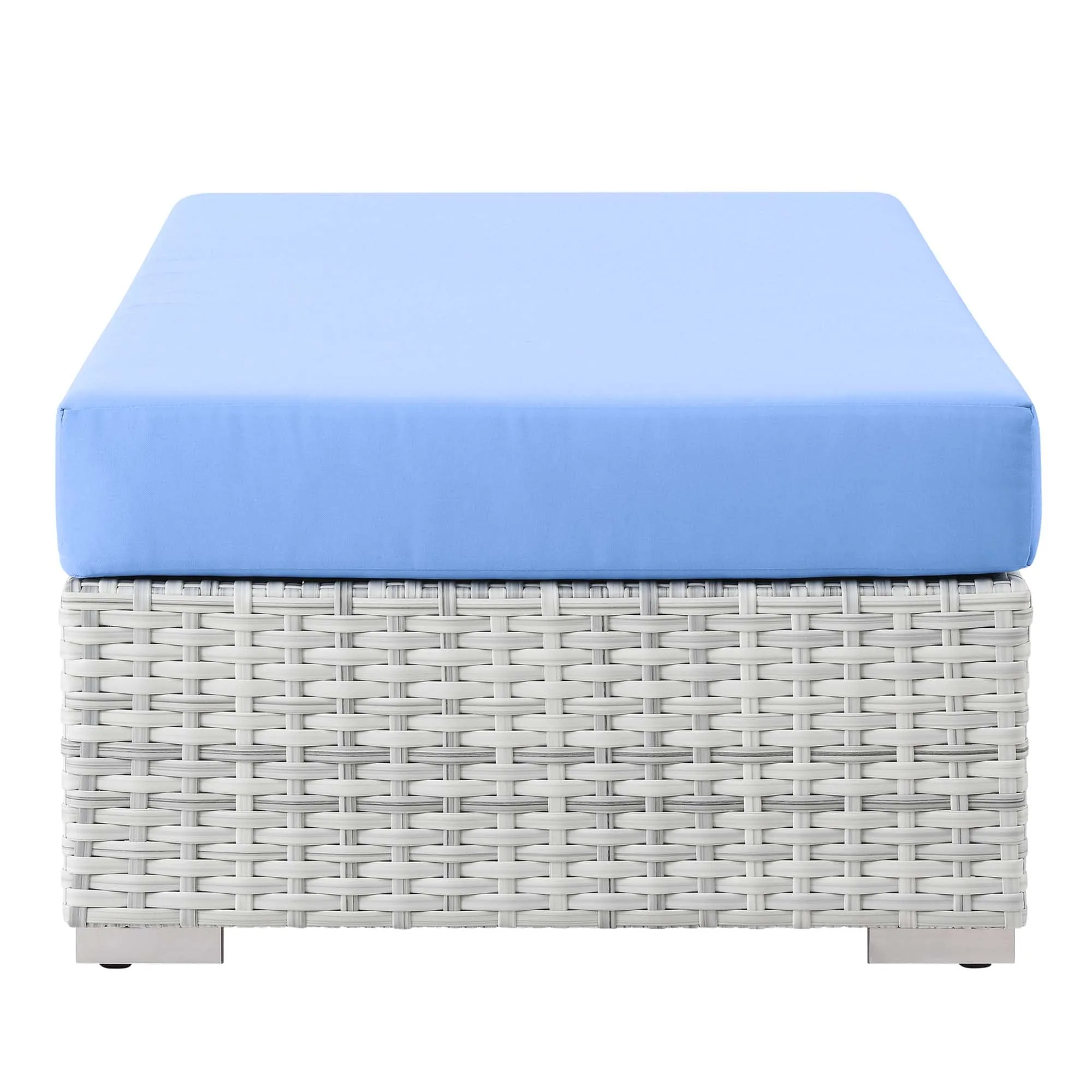 Convene Outdoor Patio Rectangular Ottoman by Modway