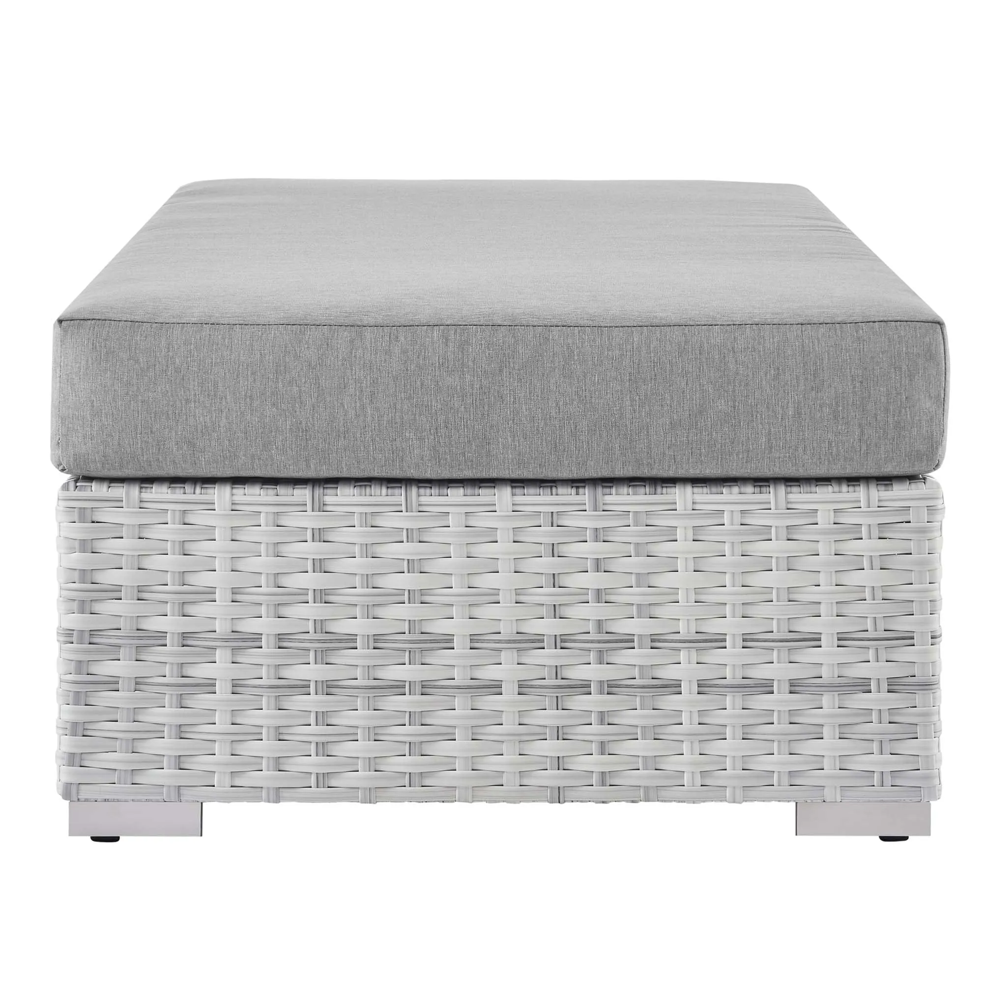 Convene Outdoor Patio Rectangular Ottoman by Modway
