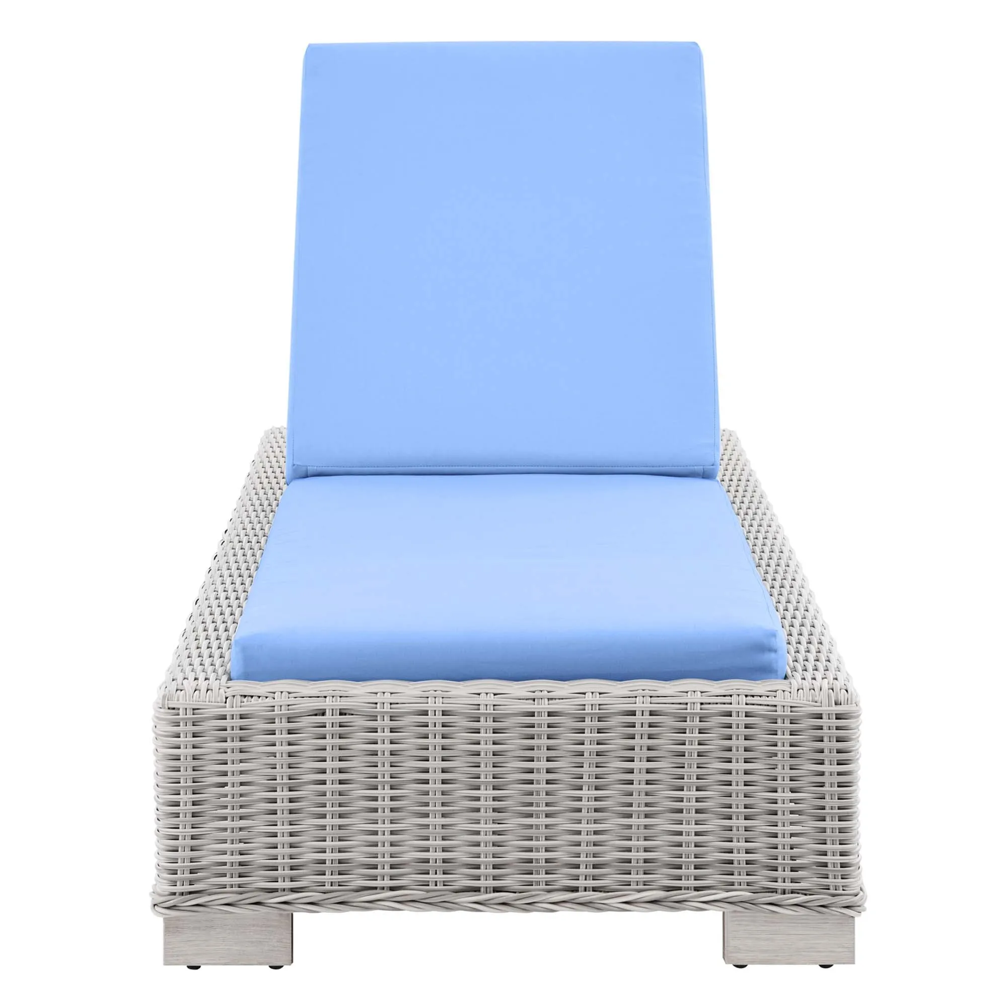 Conway Outdoor Patio Wicker Rattan Chaise Lounge by Modway