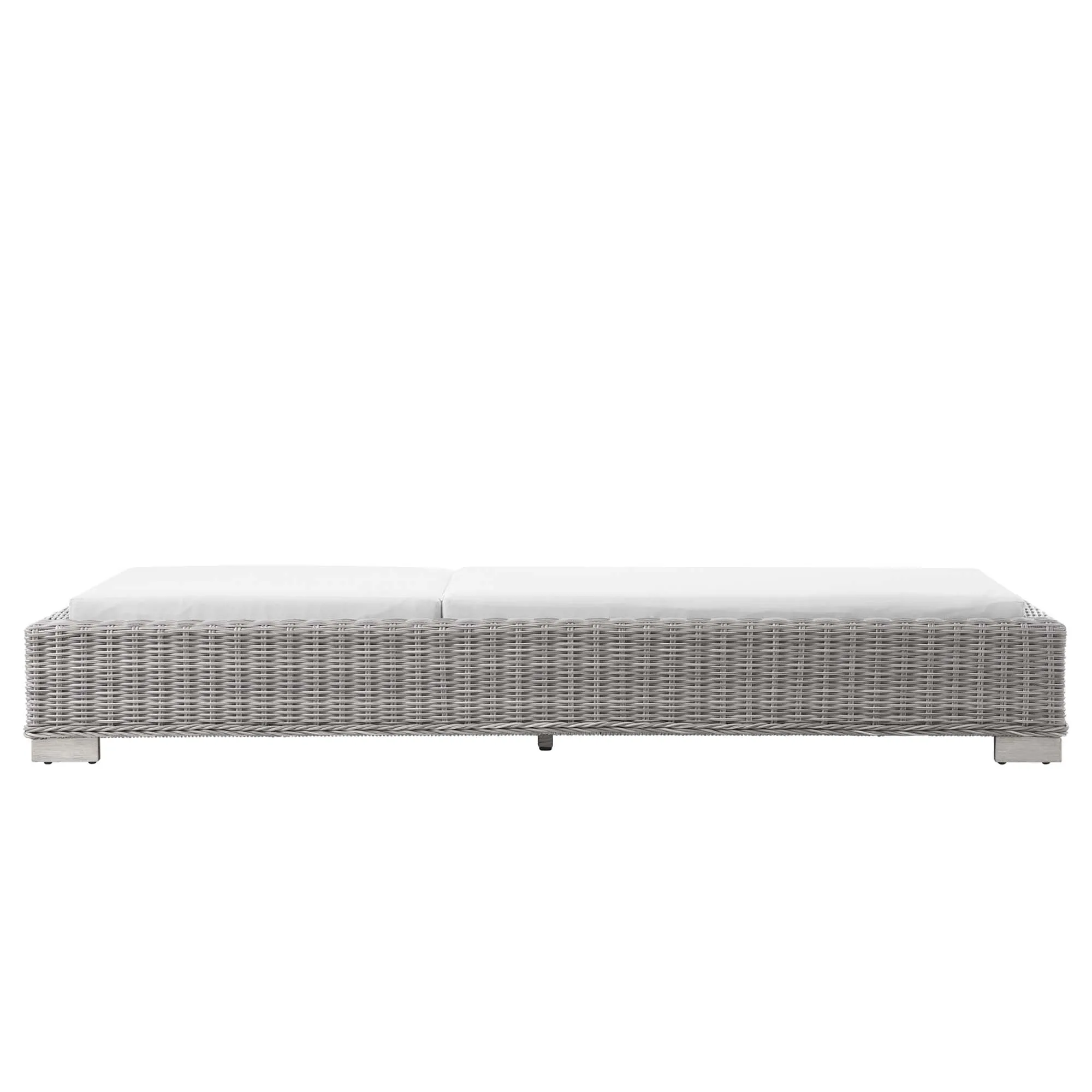 Conway Outdoor Patio Wicker Rattan Chaise Lounge by Modway