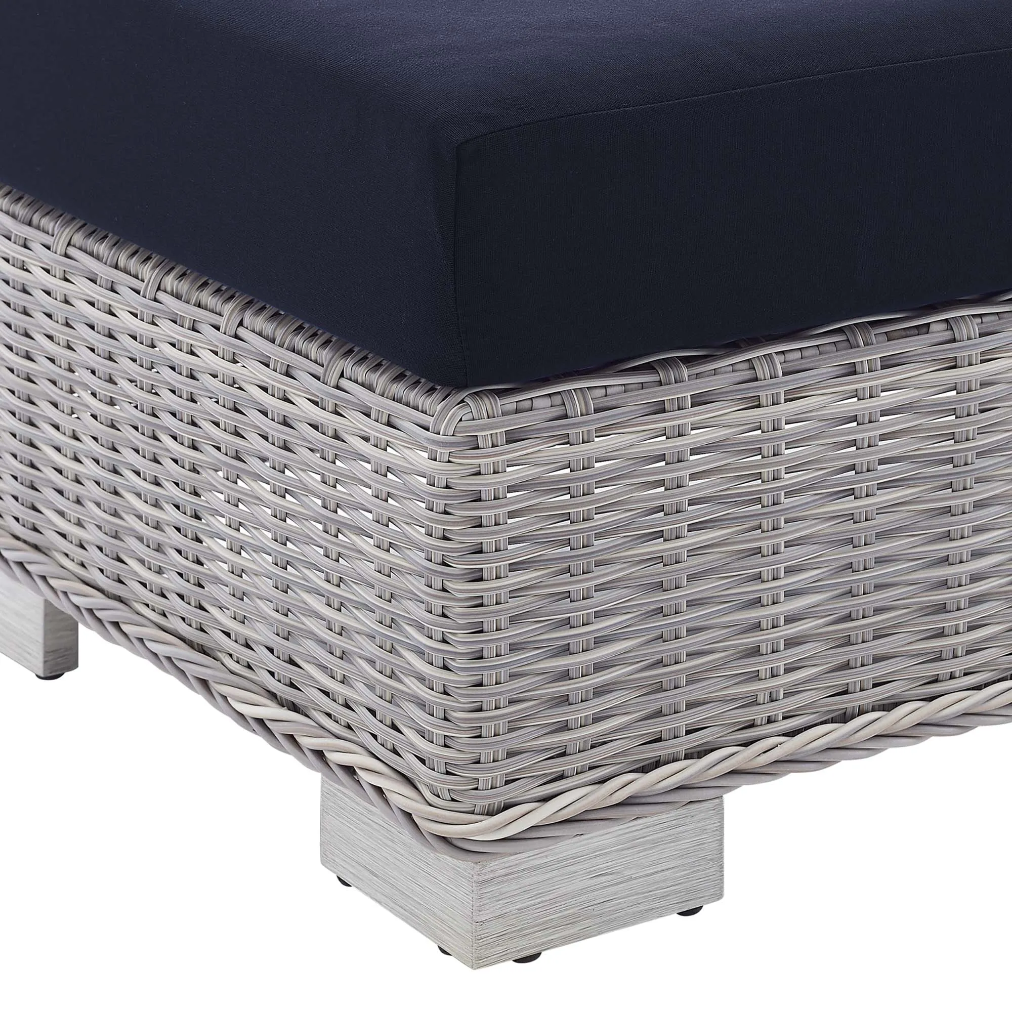 Conway Sunbrella® Outdoor Patio Wicker Rattan Armless Chair by Modway