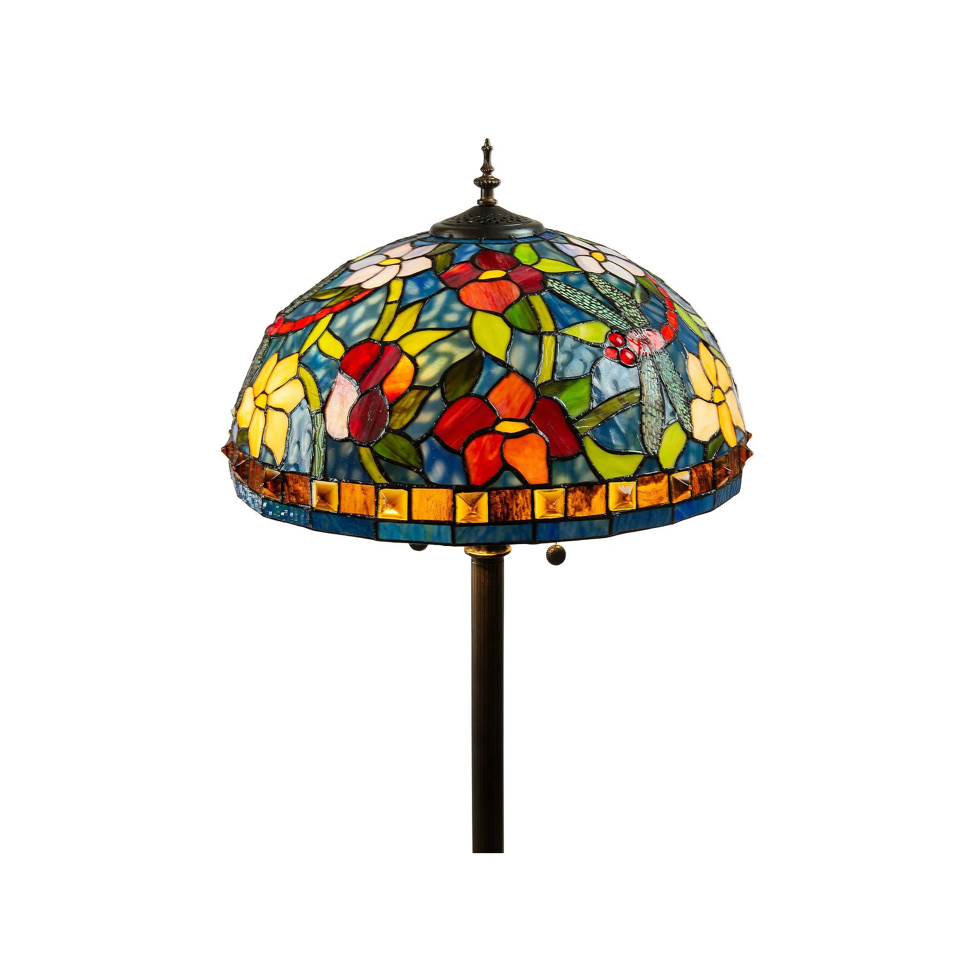 Dale Tiffany Jaffa Metal Floor Lamp - MULTI ONE SIZE