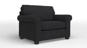 Duffield Chair and a half - Lido Dark Grey
