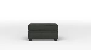 Duffield Rectangular Ottoman - Bondi Dark Grey
