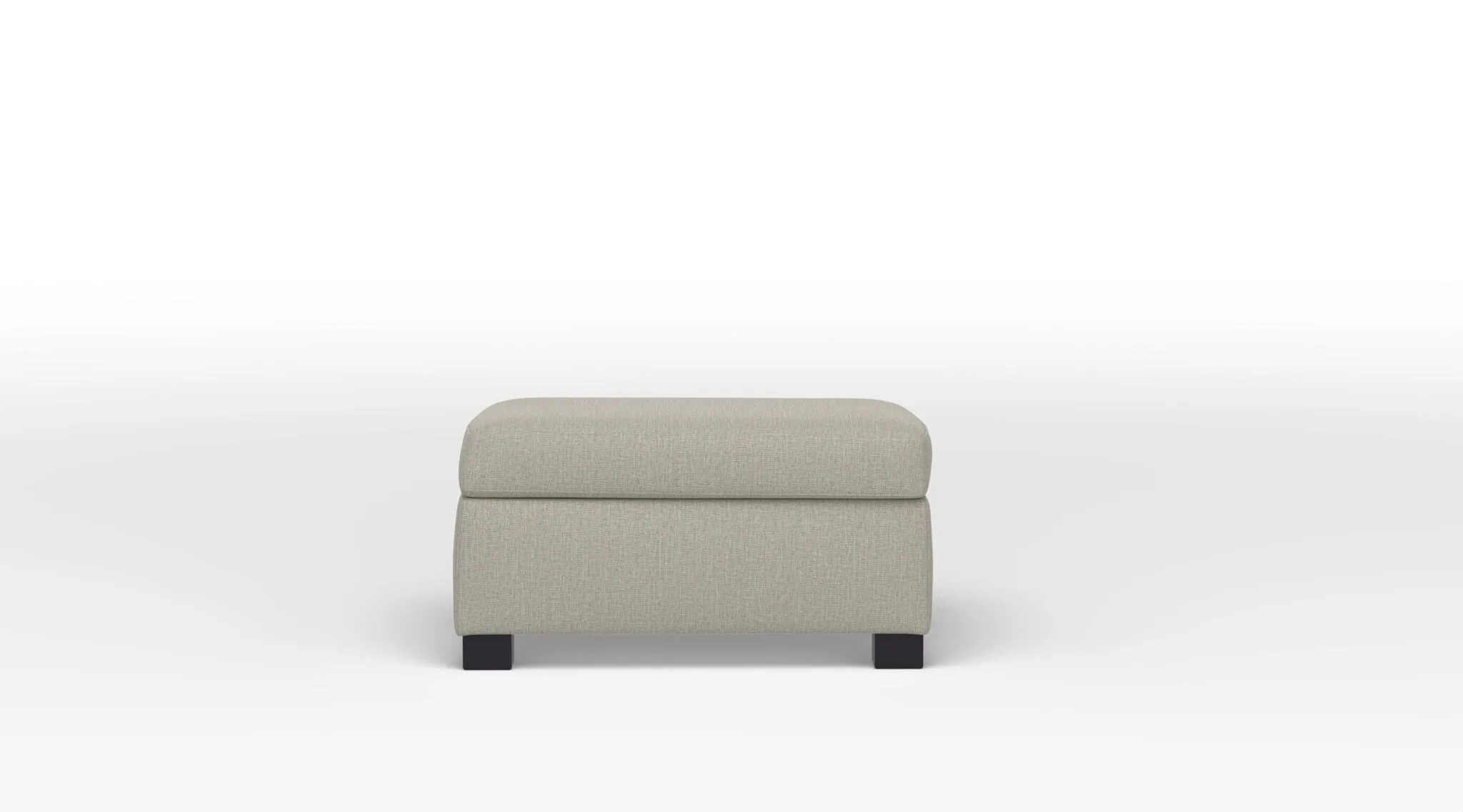 Duffield Rectangular Ottoman - Stucco Beige