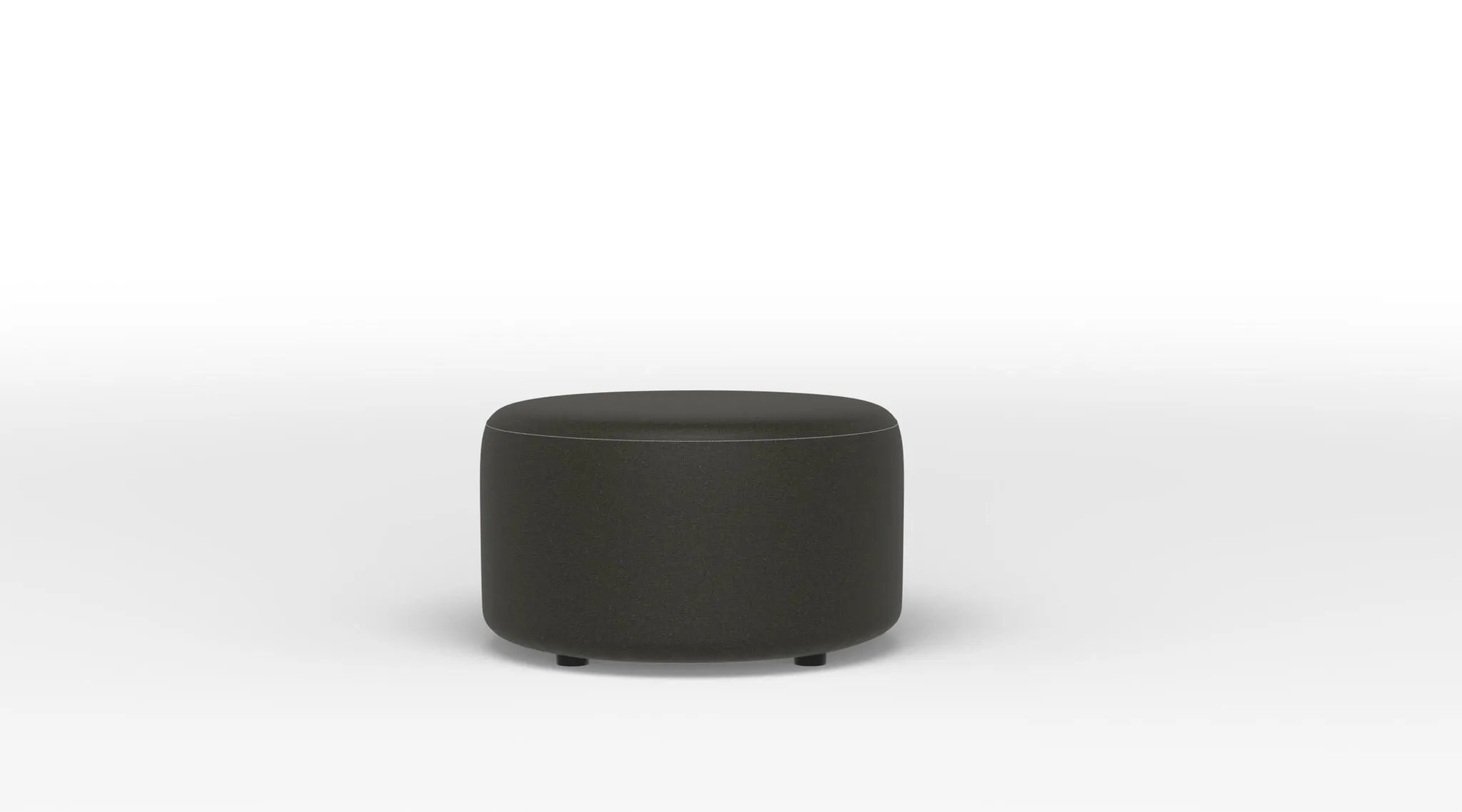 Duffield Round Ottoman - Lido Green