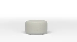 Duffield Round Ottoman - Safari Cream