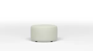 Duffield Round Ottoman - Snoopy Ivory