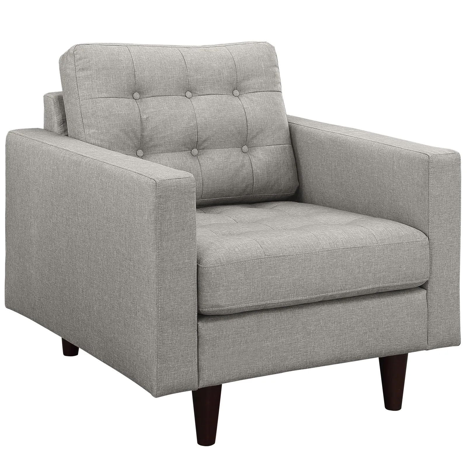 Empress Armchair and Sofa Set of 2 by Modway