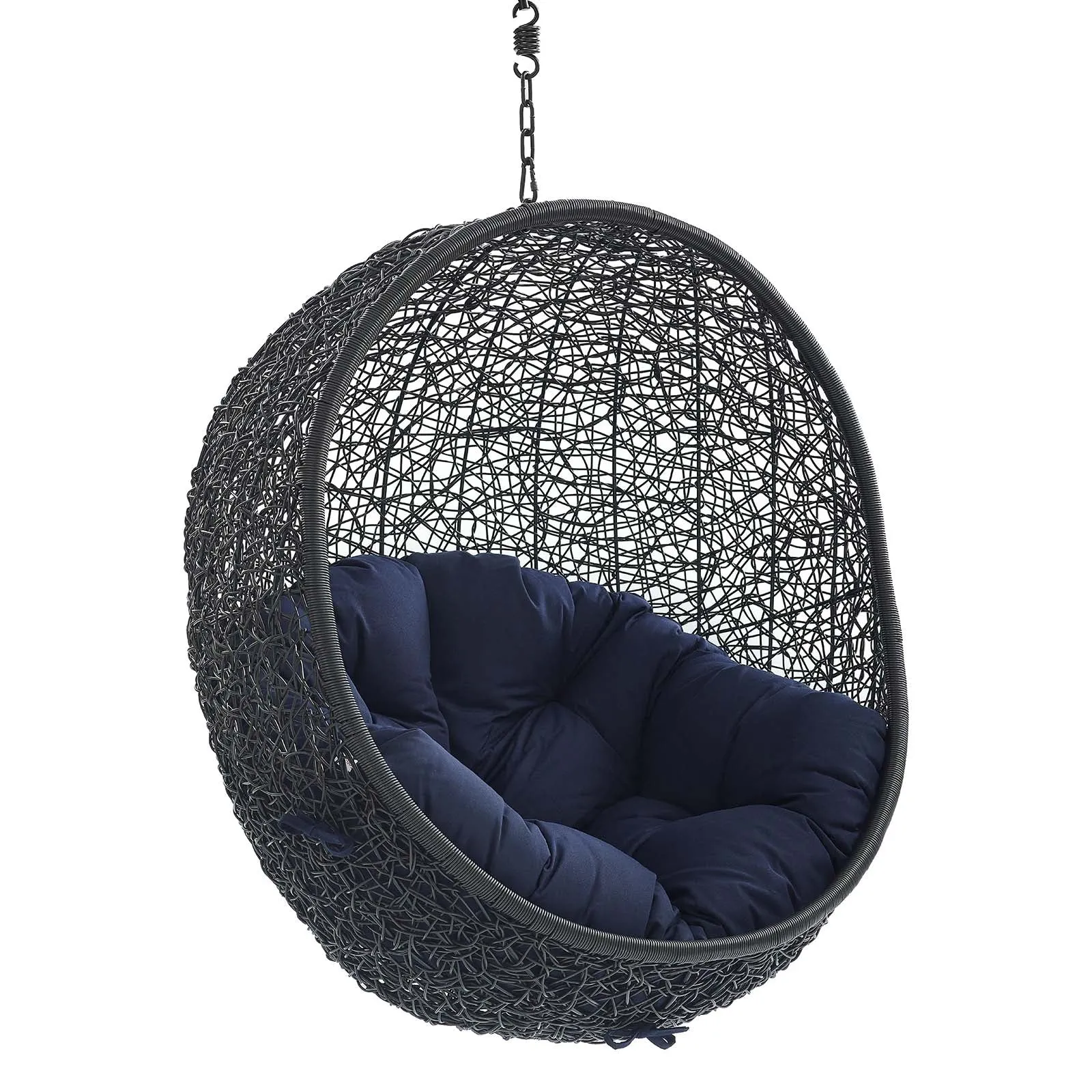 Encase Sunbrella® Fabric Swing Outdoor Patio Lounge Chair Without Stand by Modway