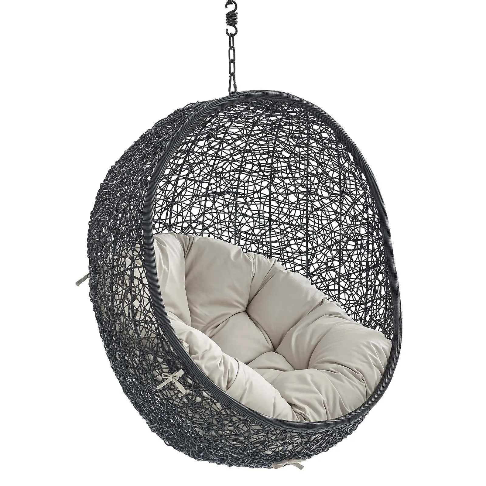 Encase Sunbrella® Fabric Swing Outdoor Patio Lounge Chair Without Stand by Modway