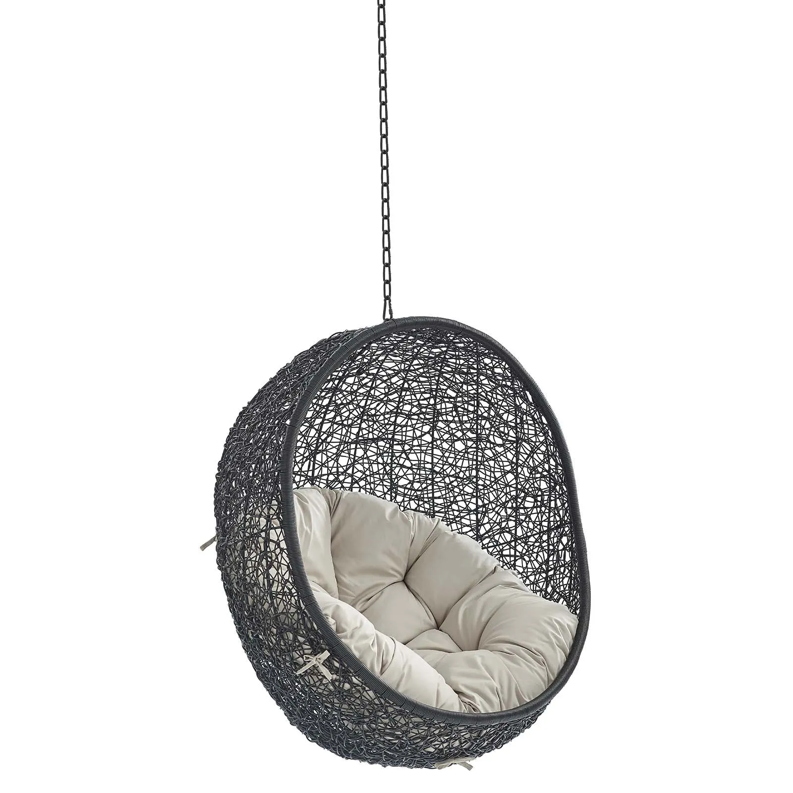 Encase Sunbrella® Fabric Swing Outdoor Patio Lounge Chair Without Stand by Modway