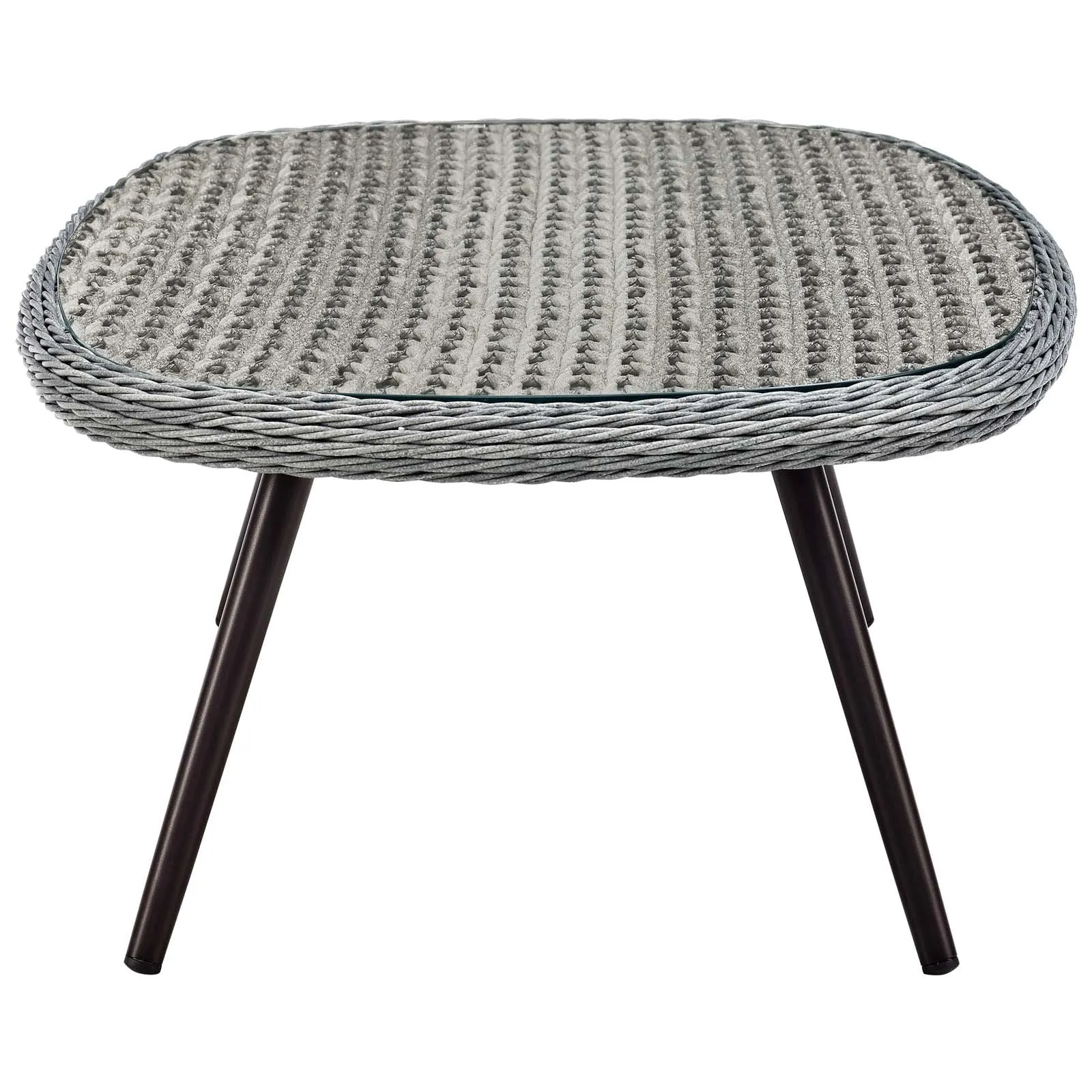 Endeavor Outdoor Patio Wicker Rattan Coffee Table by Modway