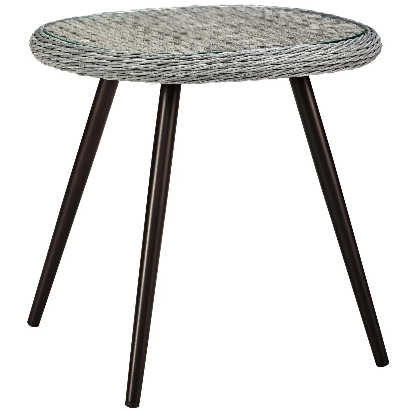 Endeavor Outdoor Patio Wicker Rattan Side Table by Modway