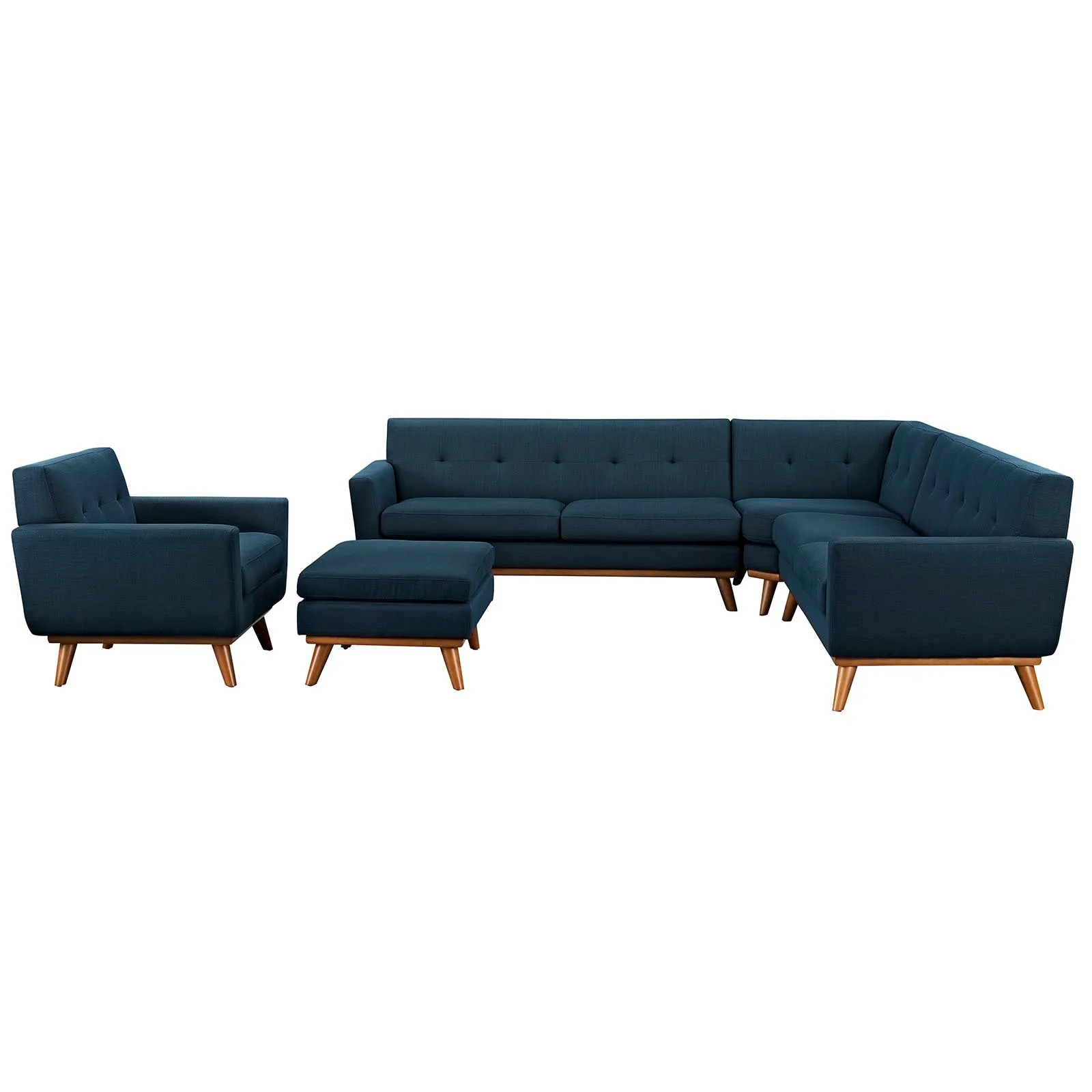 Engage 5 Piece Sectional Sofa by Modway
