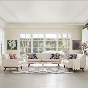 Engage Sofa Loveseat and Armchair Set of 3 by Modway