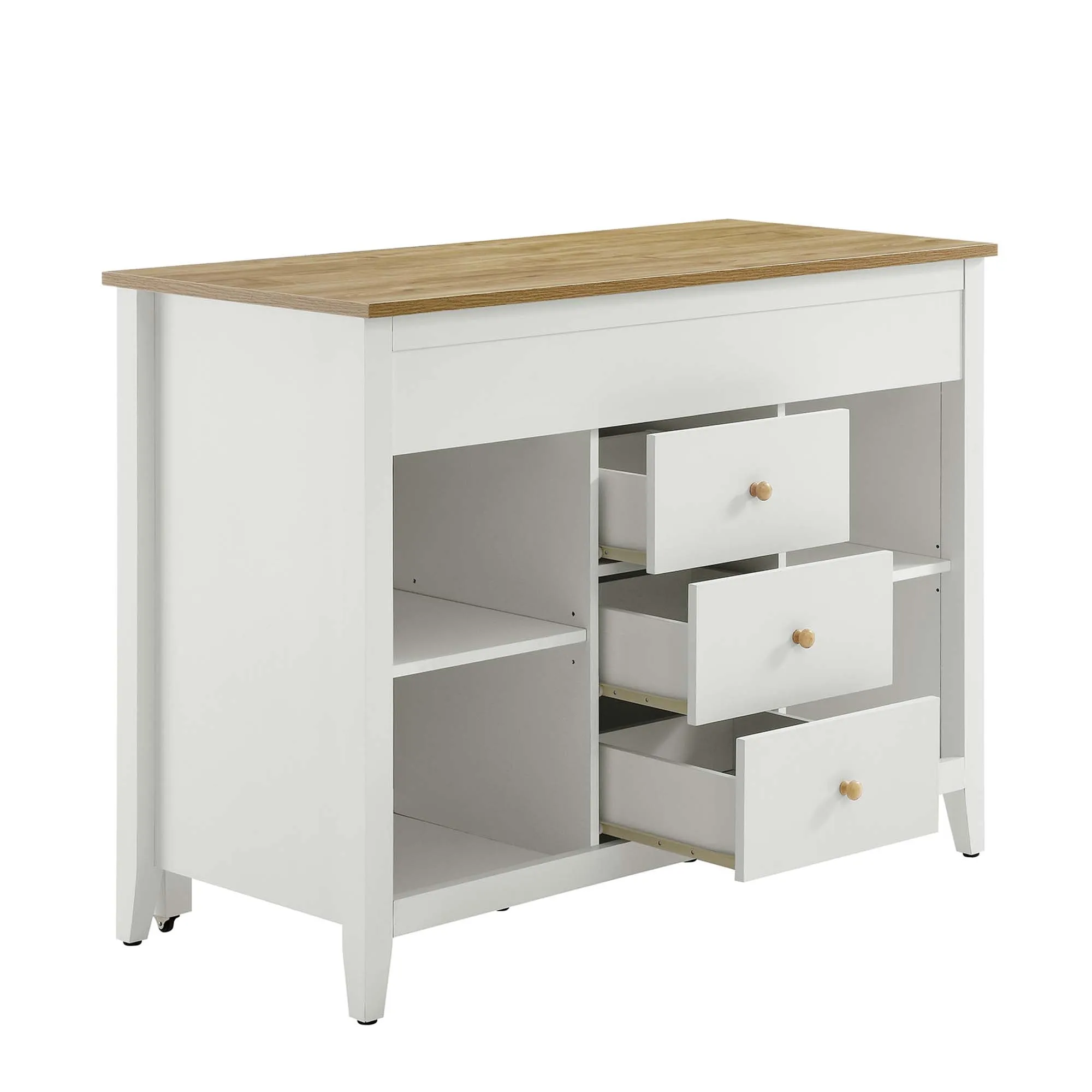 Farmstead Kitchen Island by Modway