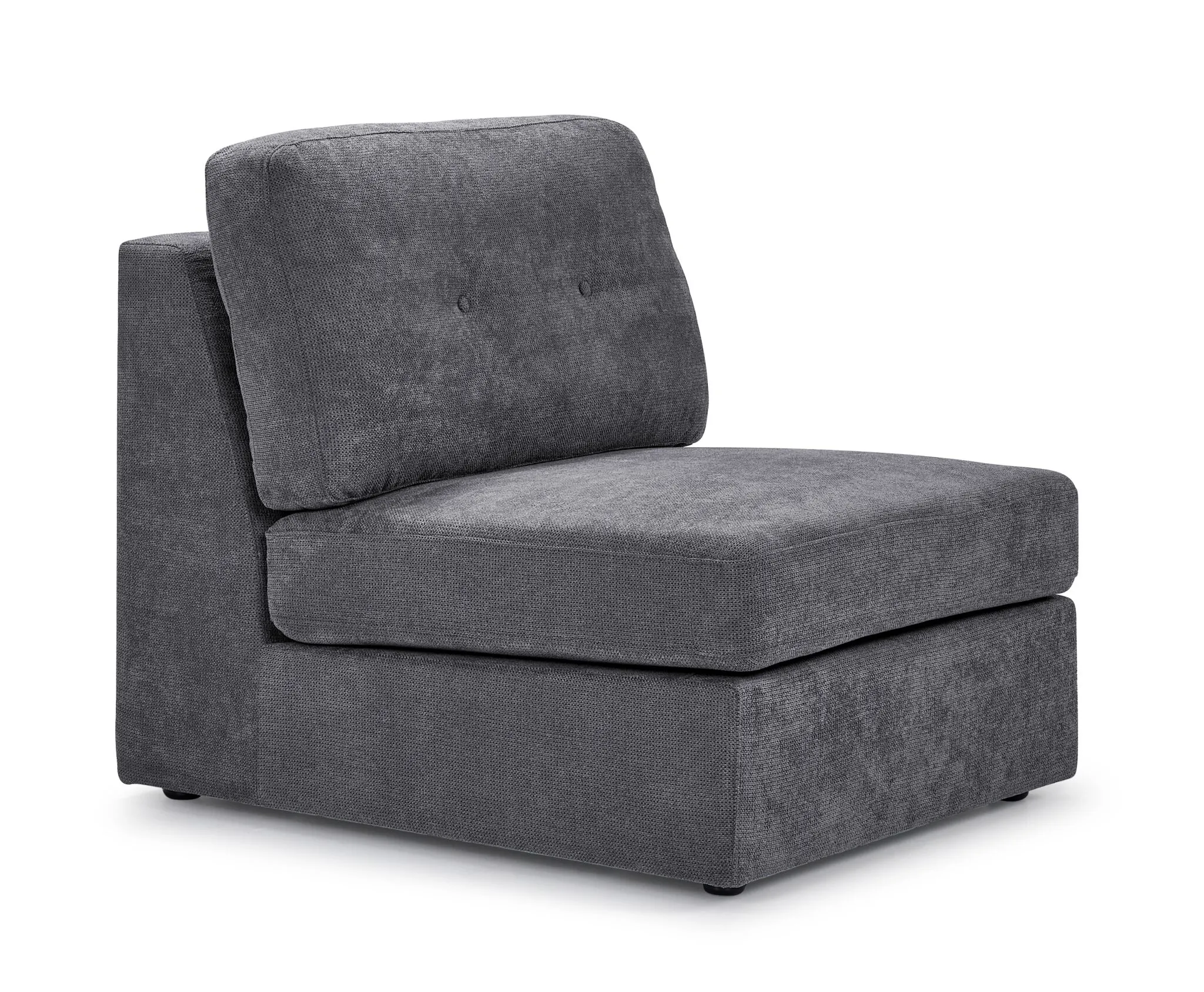 Feeling Connected - Connex 6-Piece Modular Sectional with Storage Console - Light Grey