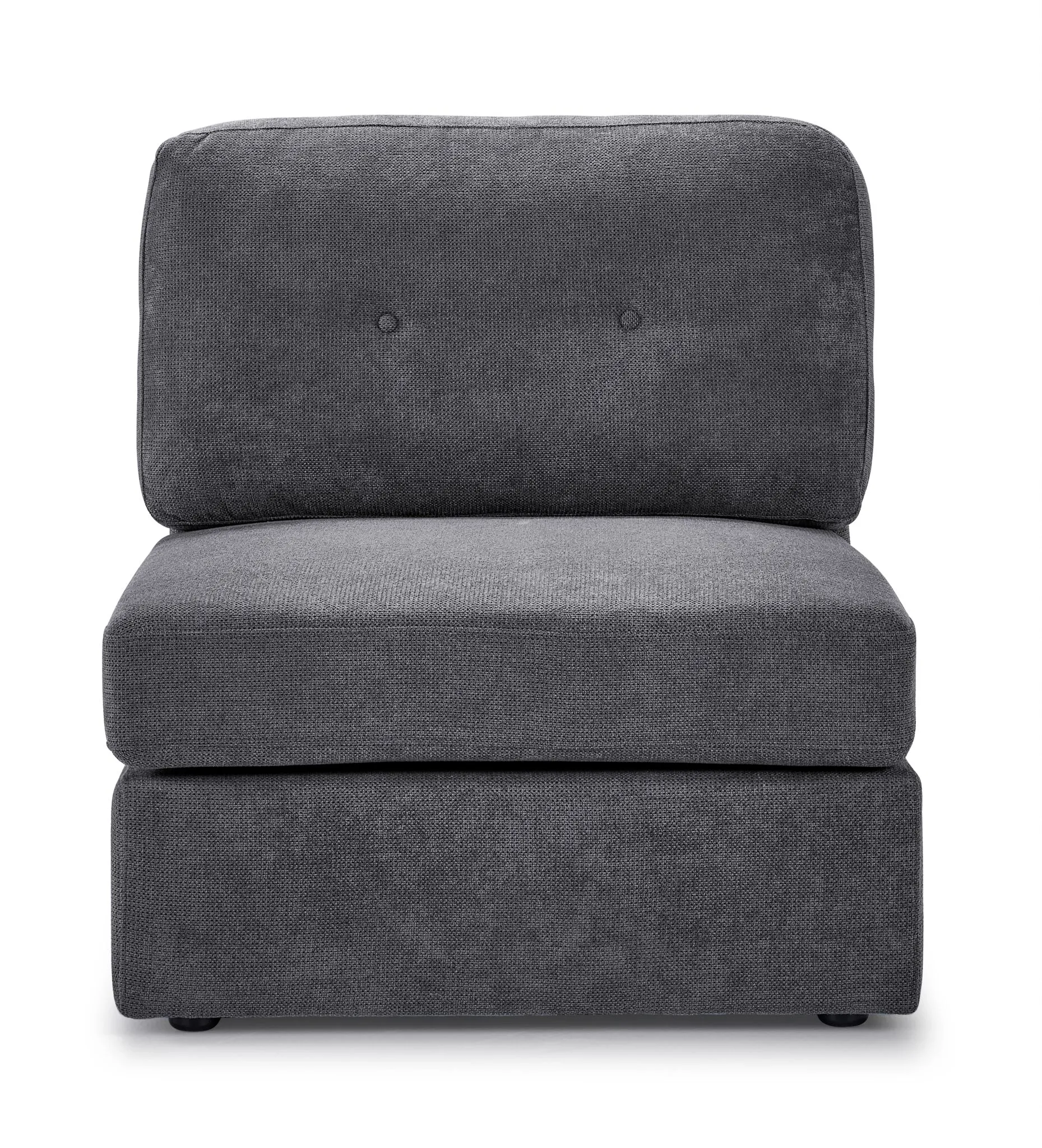 Feeling Connected - Connex 6-Piece Modular Sectional with Storage Console - Light Grey