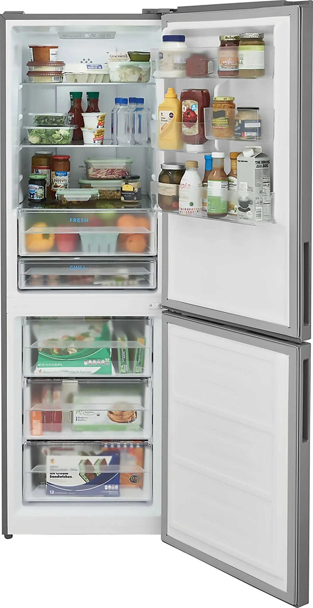 Frigidaire Stainless Steel Bottom Freezer Refrigerator (11.5 Cu. Ft.) - FRBG1224AV