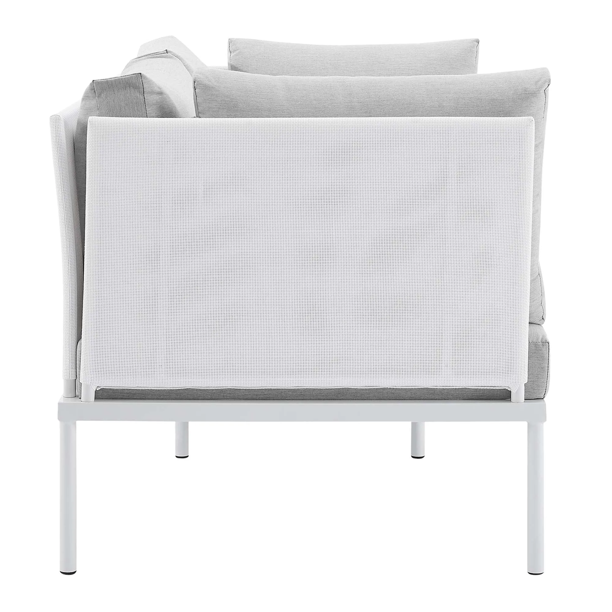 Harmony 5-Piece  Sunbrella® Outdoor Patio Aluminum Furniture Set by Modway