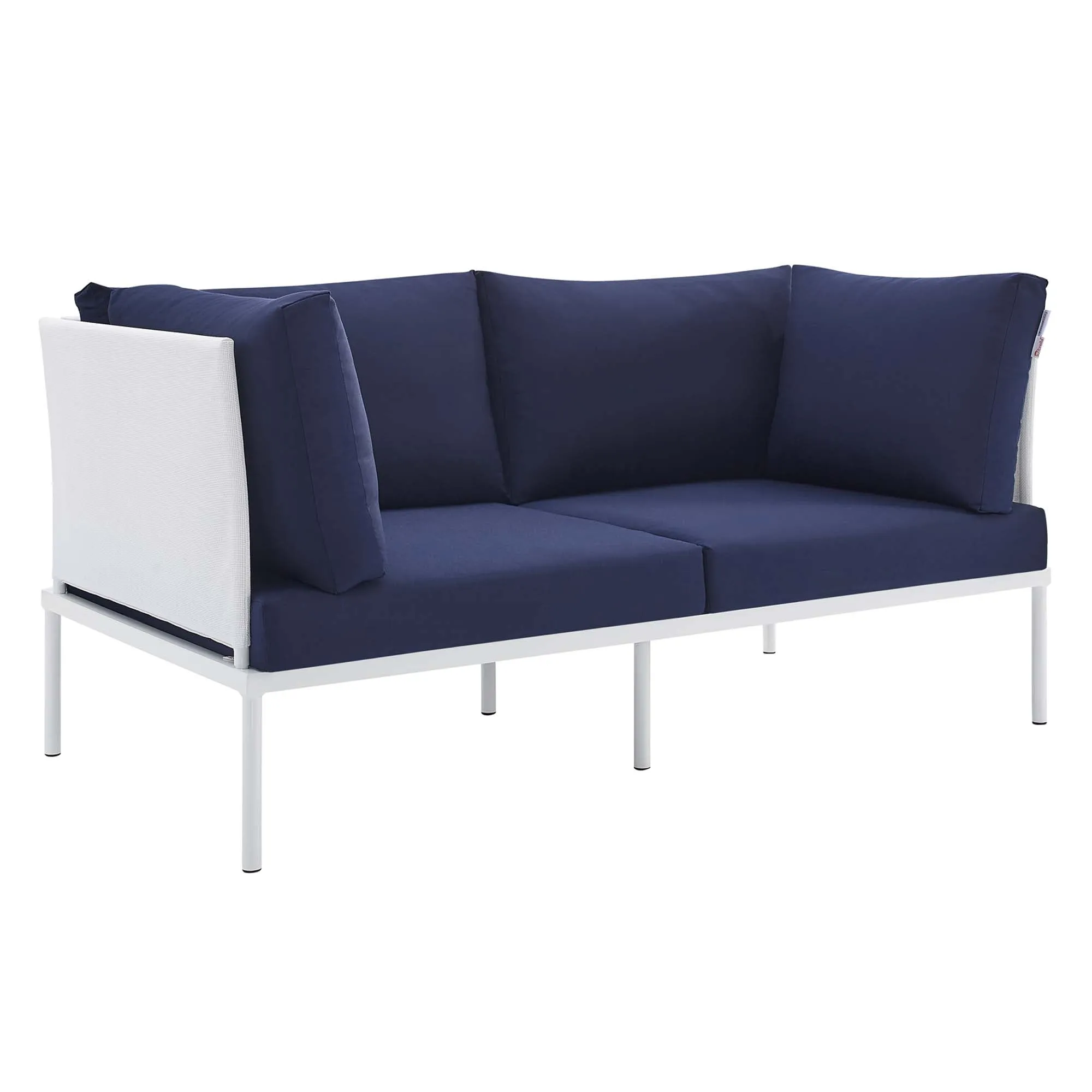 Harmony 5-Piece  Sunbrella® Outdoor Patio Aluminum Furniture Set by Modway
