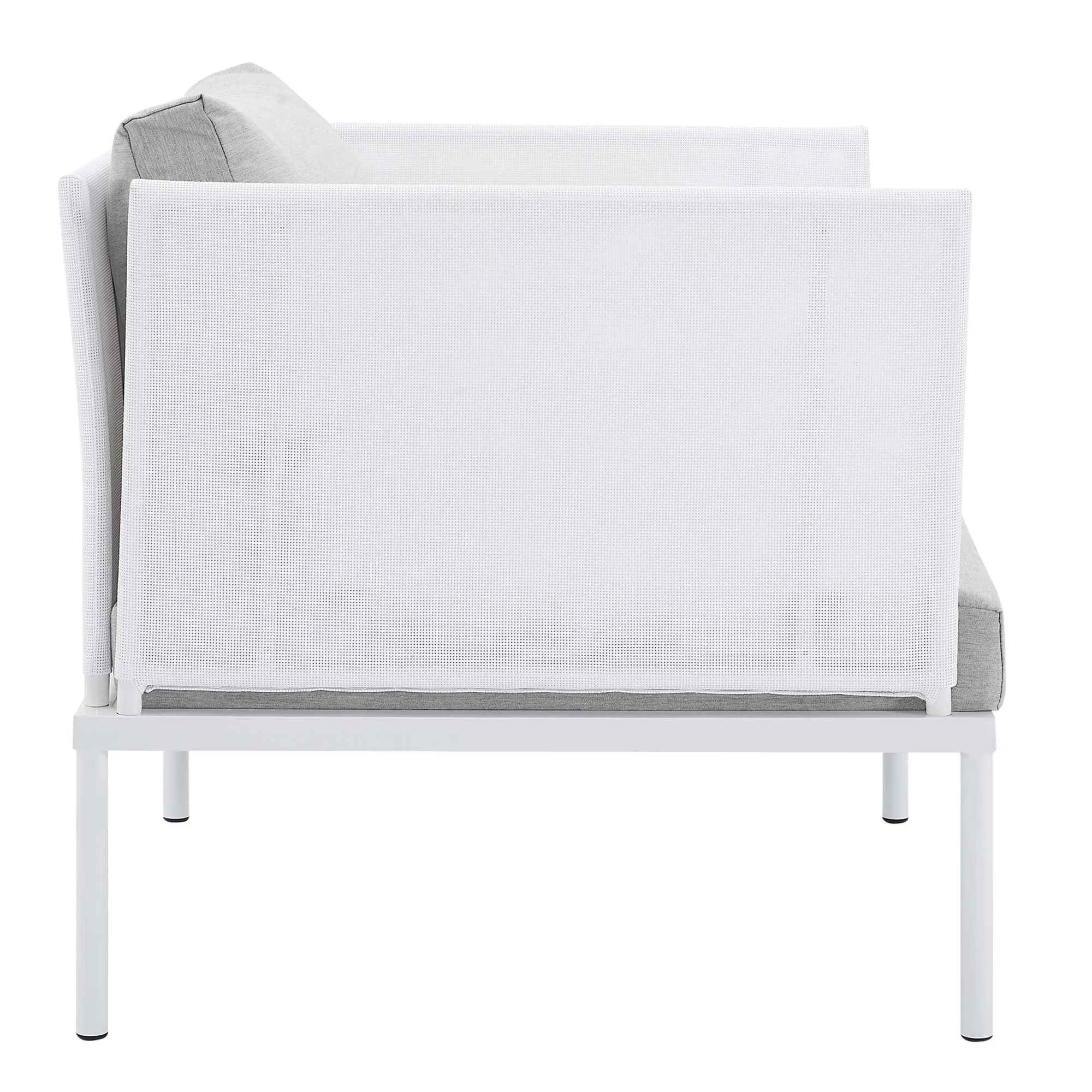 Harmony 6-Piece  Sunbrella® Outdoor Patio Aluminum Seating Set by Modway