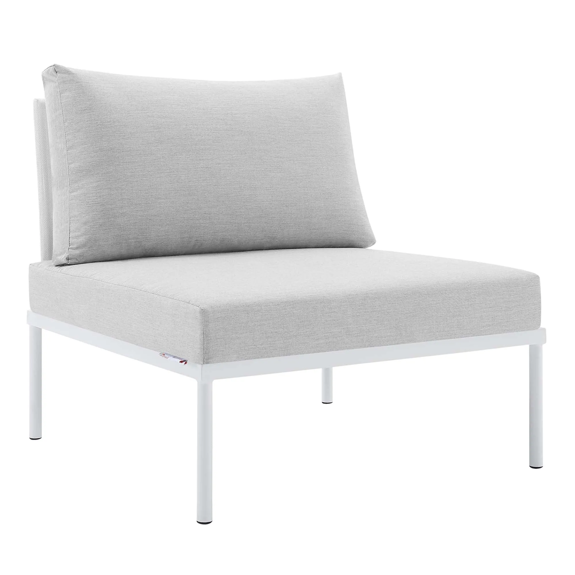 Harmony 6-Piece  Sunbrella® Outdoor Patio Aluminum Seating Set by Modway