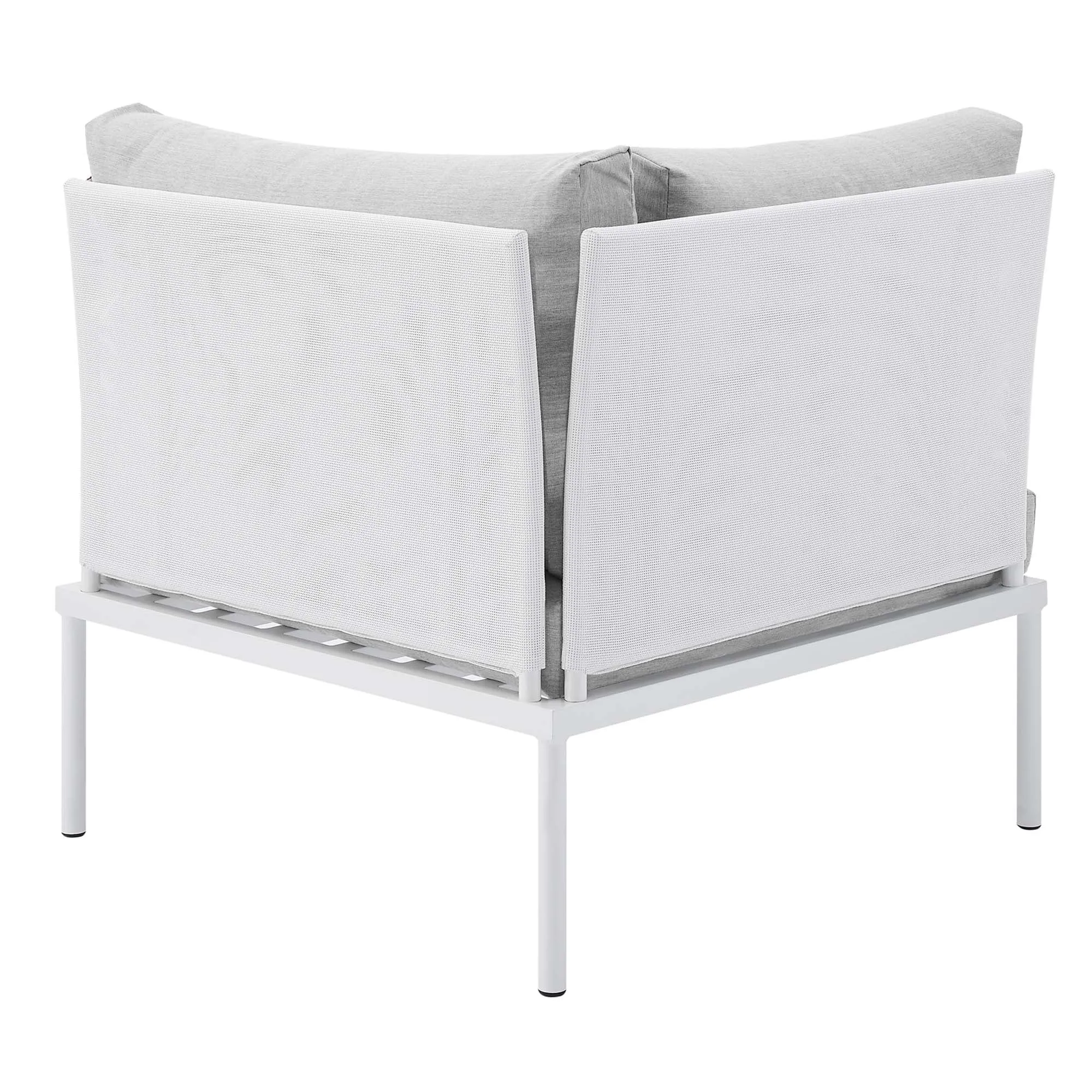 Harmony 6-Piece  Sunbrella® Outdoor Patio Aluminum Seating Set by Modway