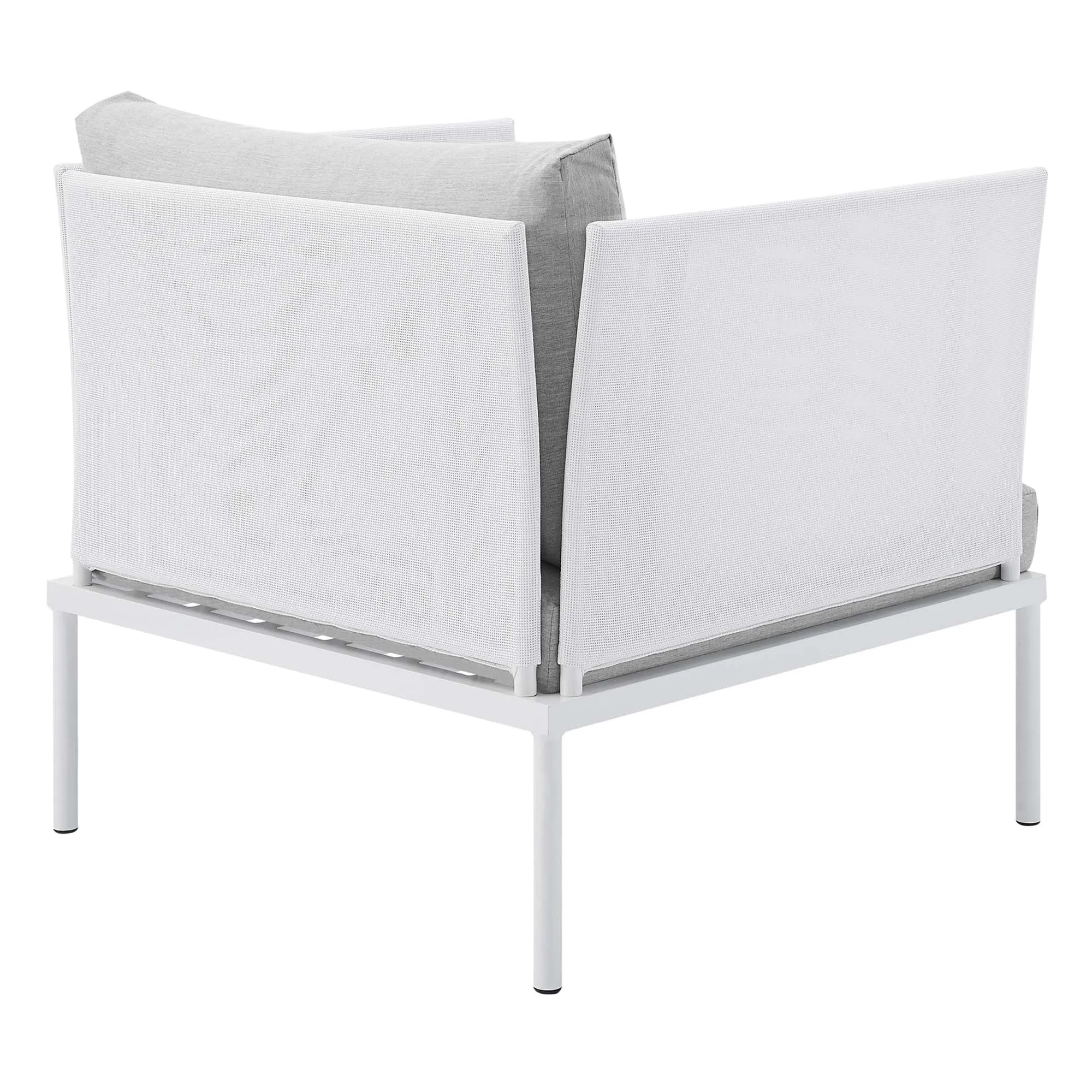 Harmony 6-Piece  Sunbrella® Outdoor Patio Aluminum Seating Set by Modway