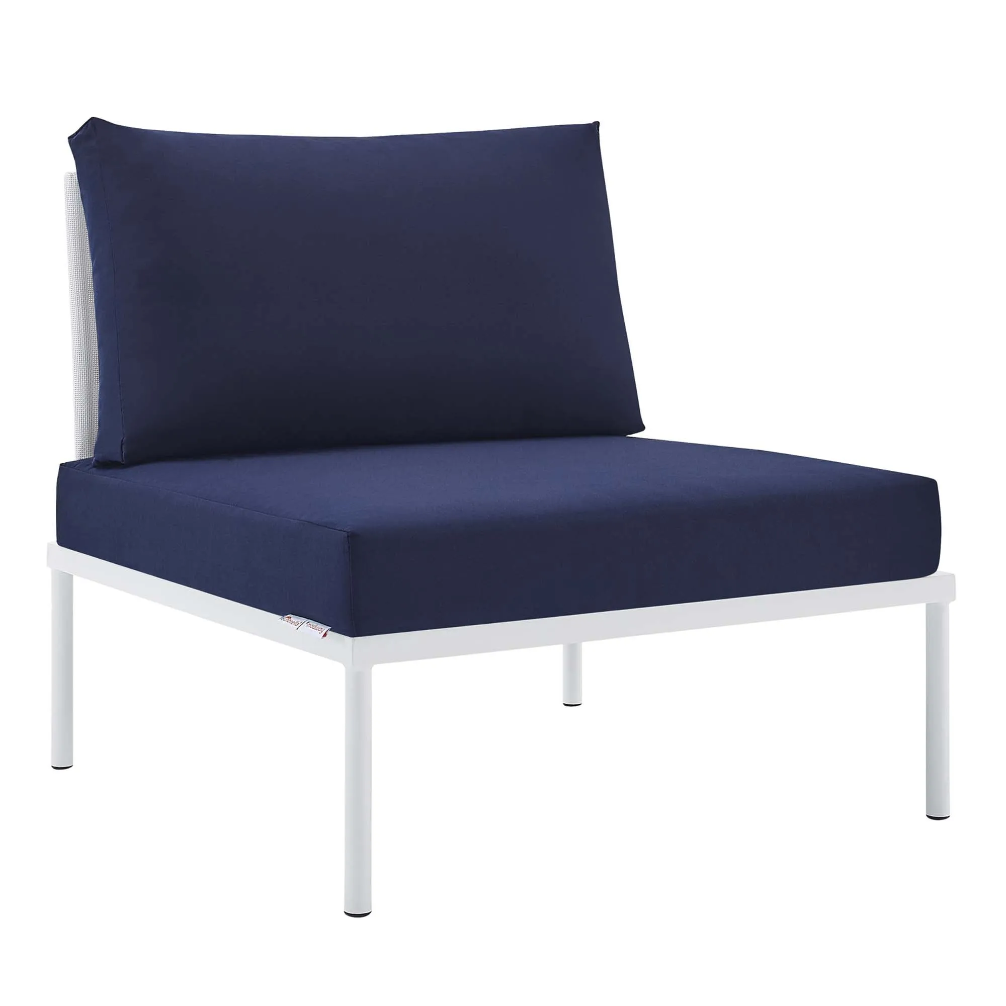 Harmony 6-Piece  Sunbrella® Outdoor Patio Aluminum Seating Set by Modway
