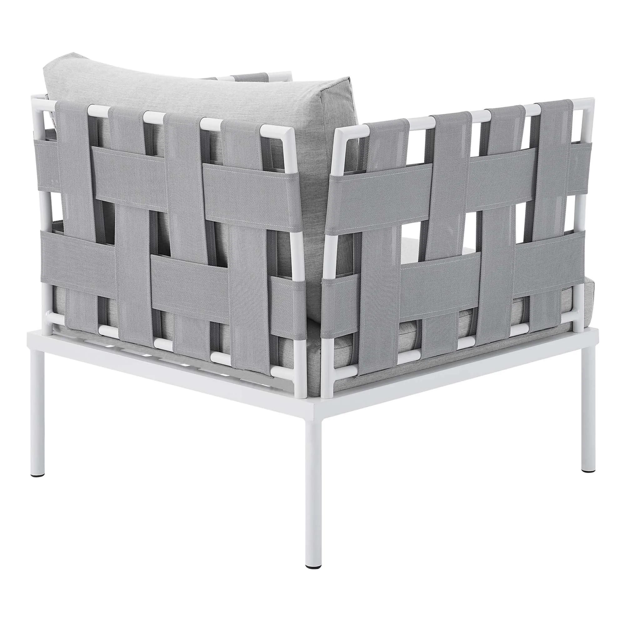 Harmony 7-Piece  Sunbrella® Outdoor Patio Aluminum Sectional Sofa Set by Modway