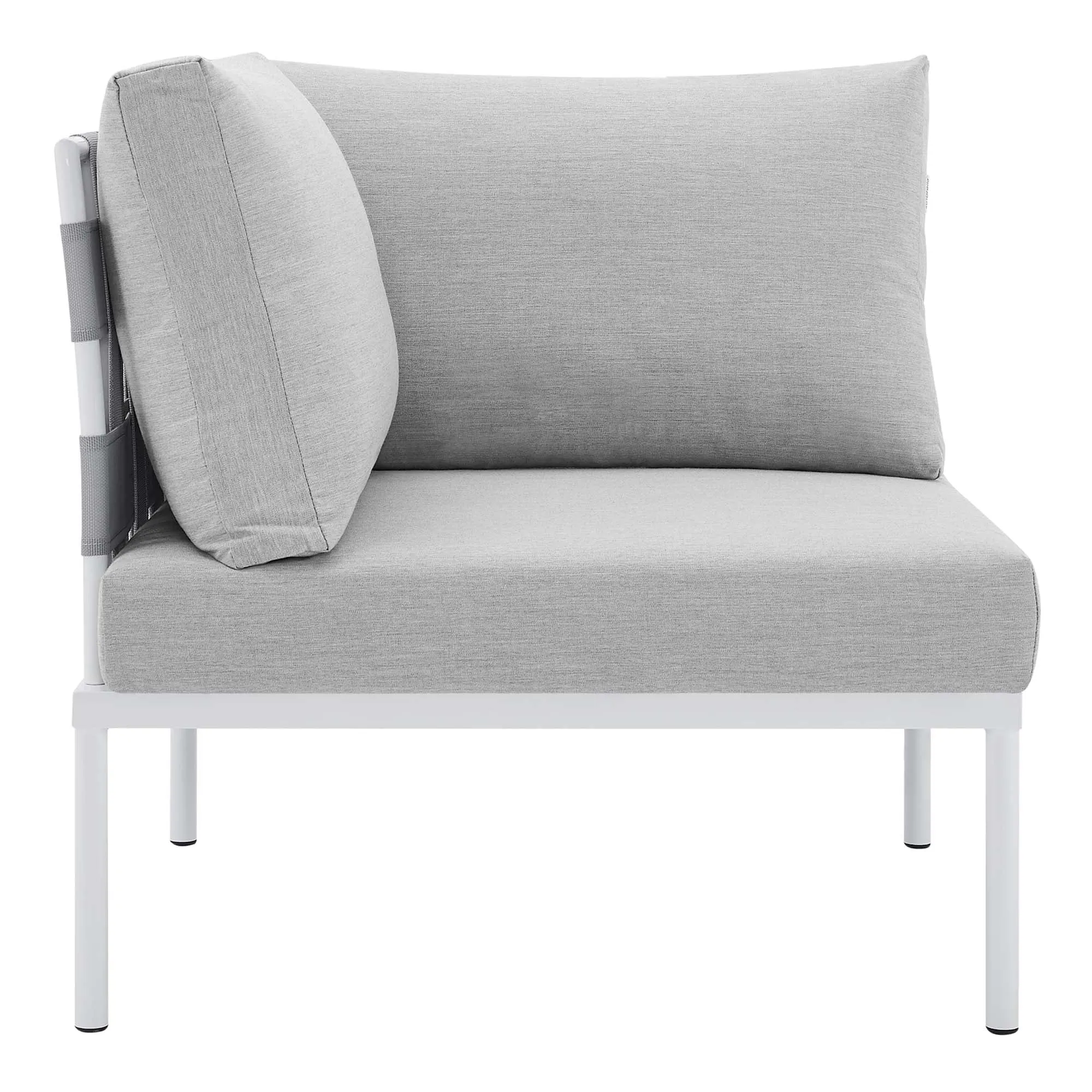 Harmony 8-Piece  Sunbrella® Outdoor Patio Aluminum Sectional Sofa Set by Modway
