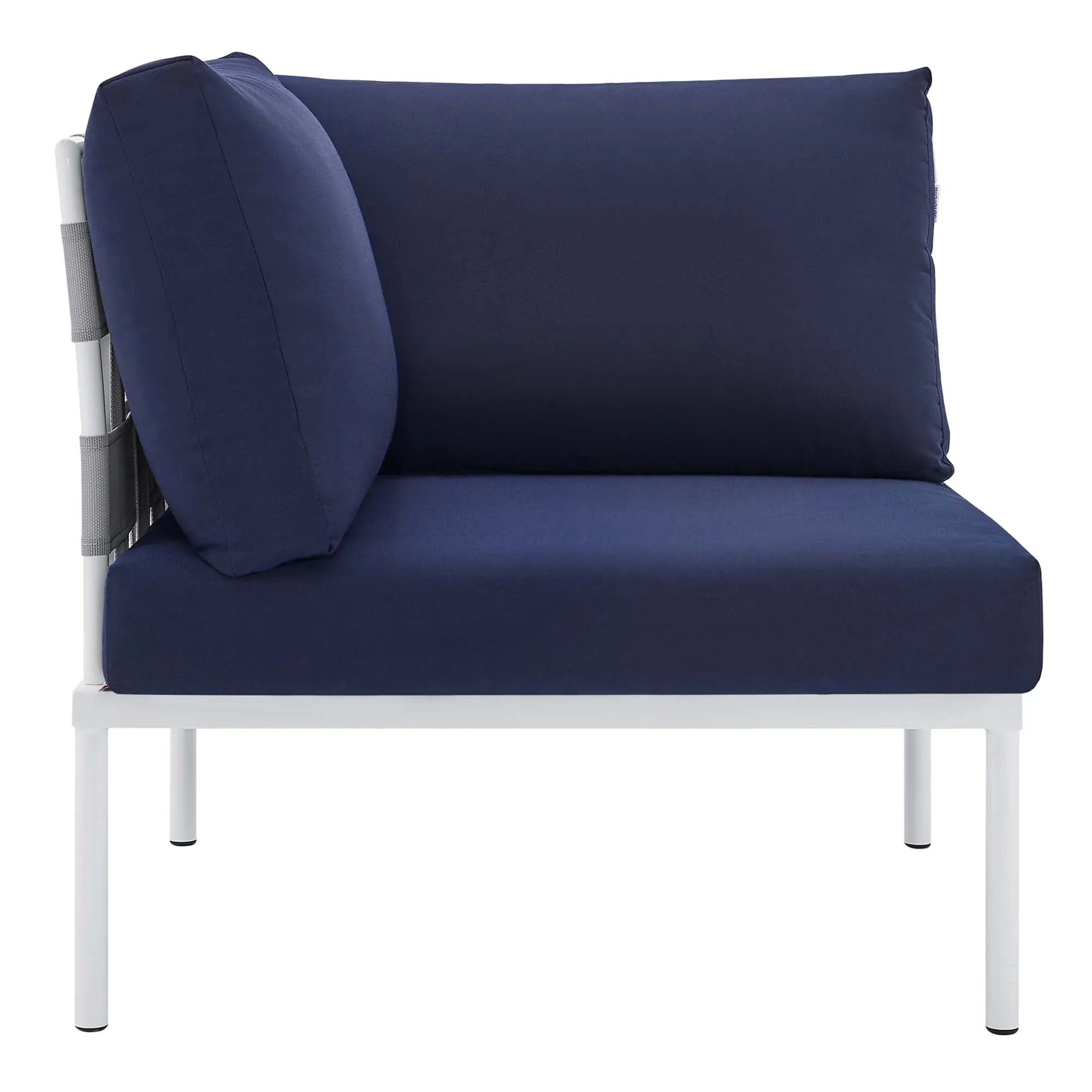 Harmony 8-Piece  Sunbrella® Outdoor Patio Aluminum Sectional Sofa Set by Modway