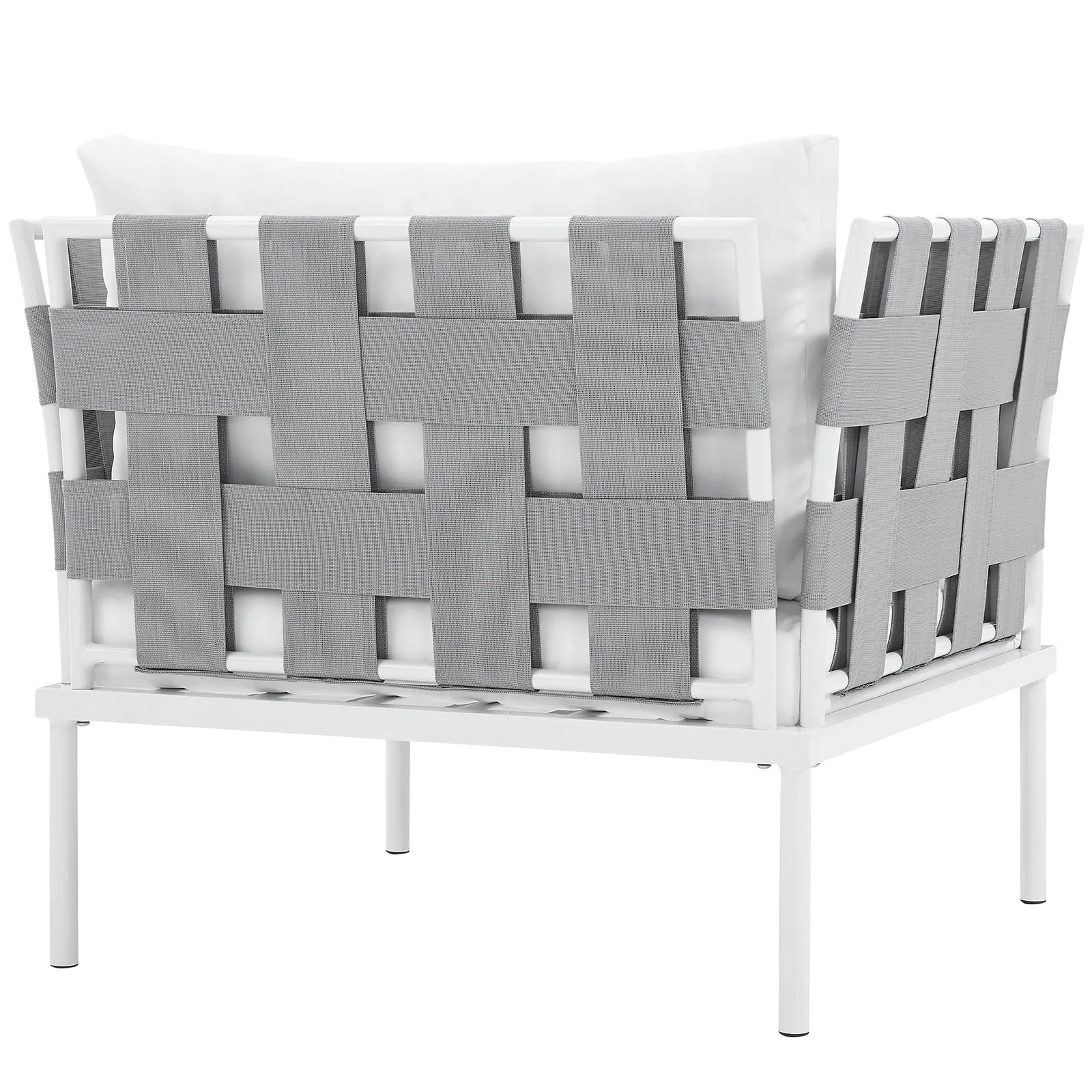 Harmony Outdoor Patio Aluminum Armchair by Modway