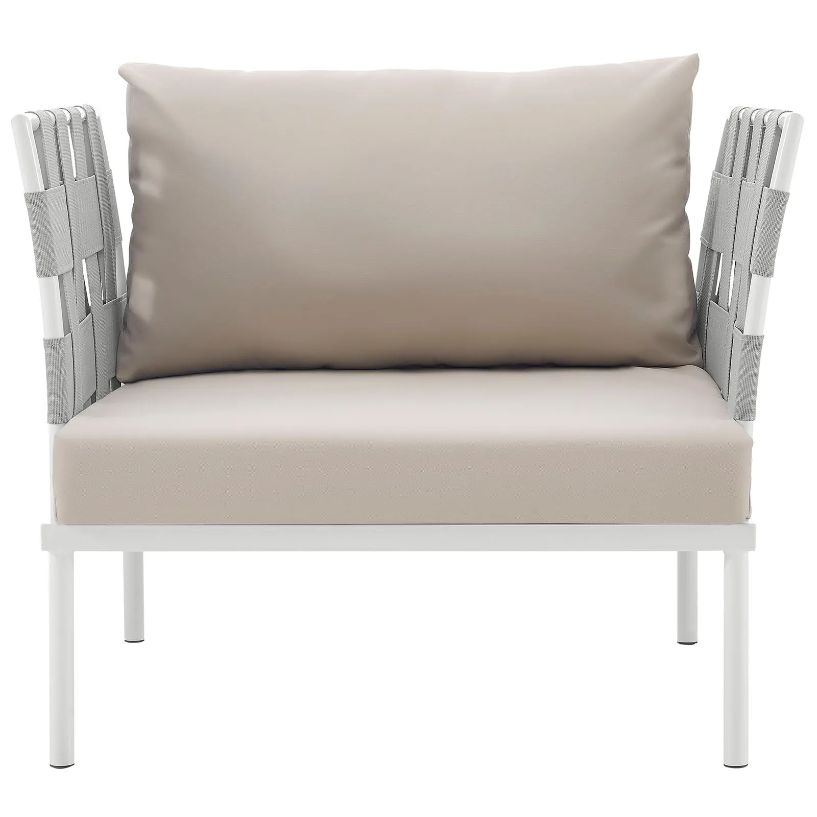 Harmony Outdoor Patio Aluminum Armchair by Modway