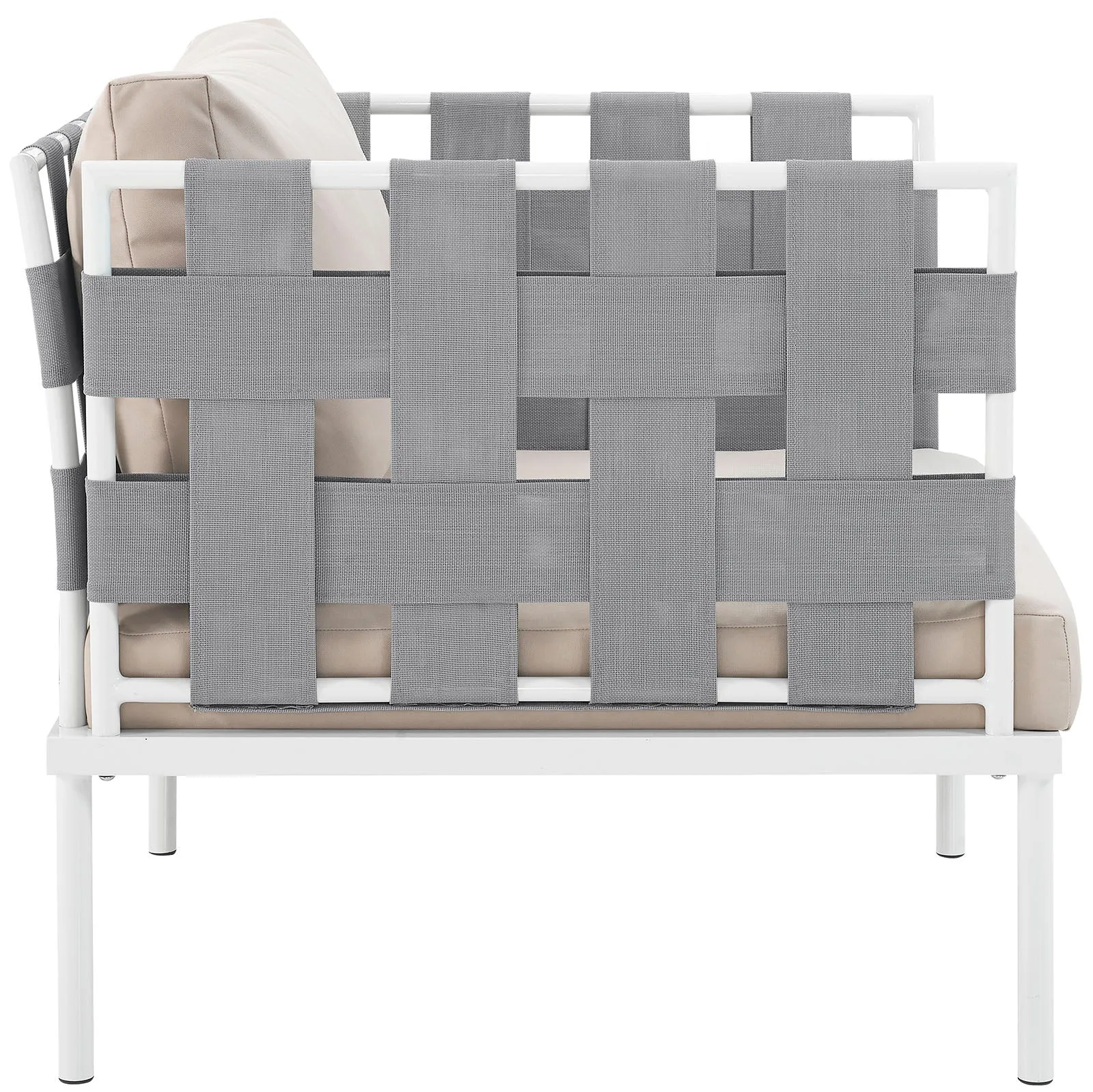 Harmony Outdoor Patio Aluminum Armchair by Modway