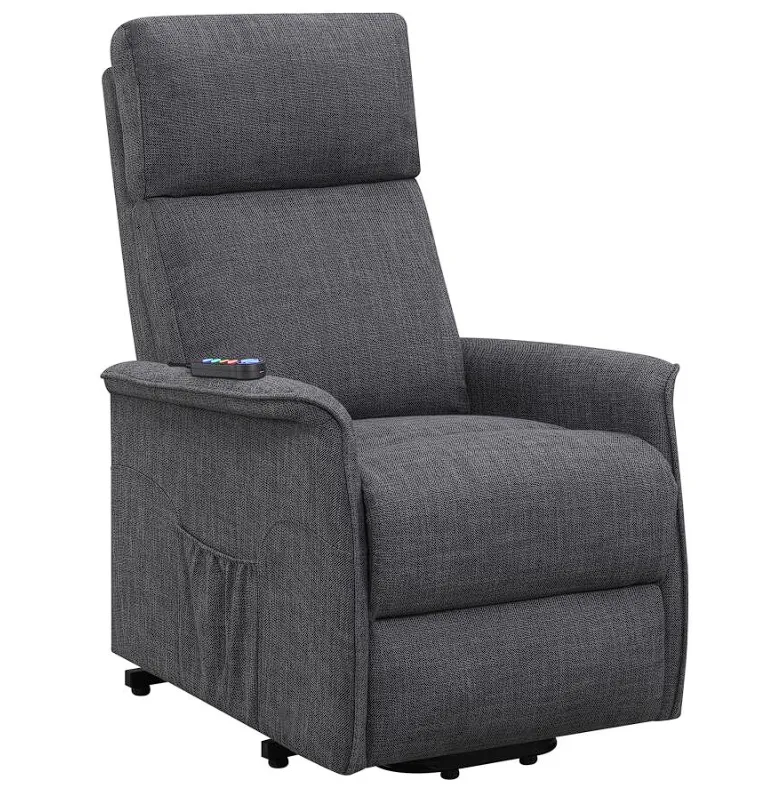 Herrera Power Lift Recliner With Wired Remote Beige