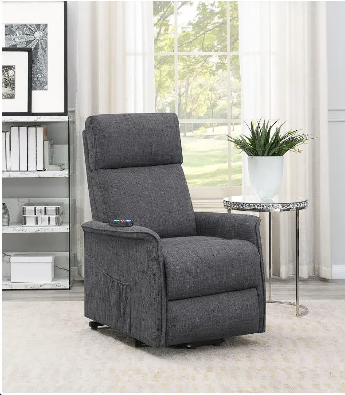 Herrera Power Lift Recliner With Wired Remote Beige