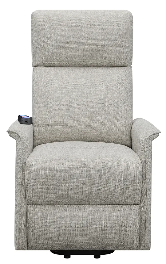 Herrera Power Lift Recliner With Wired Remote Beige