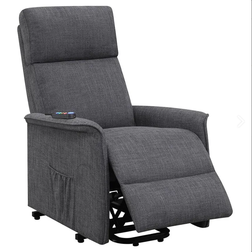 Herrera Power Lift Recliner With Wired Remote Beige